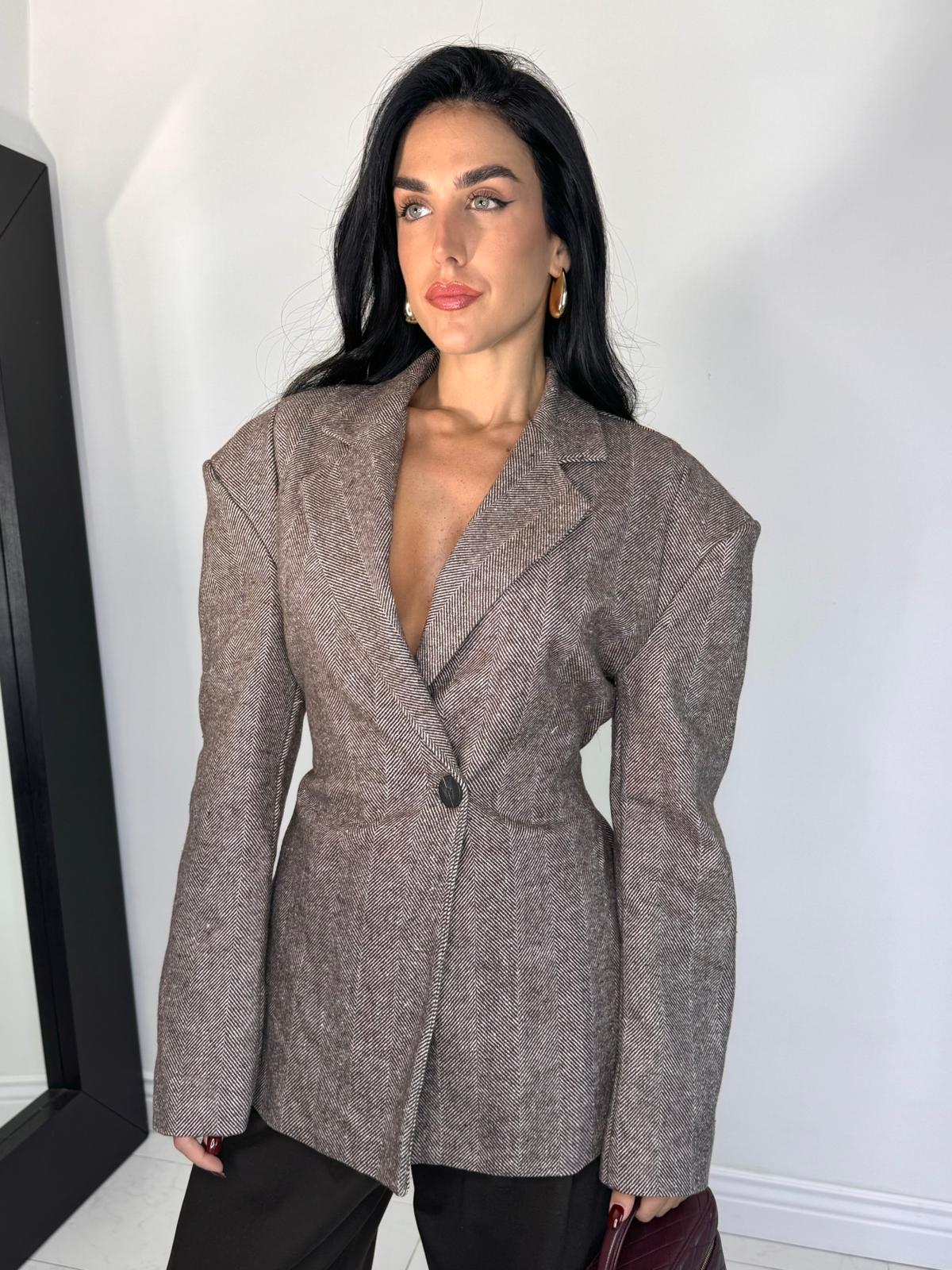 Blazer perfect marrone