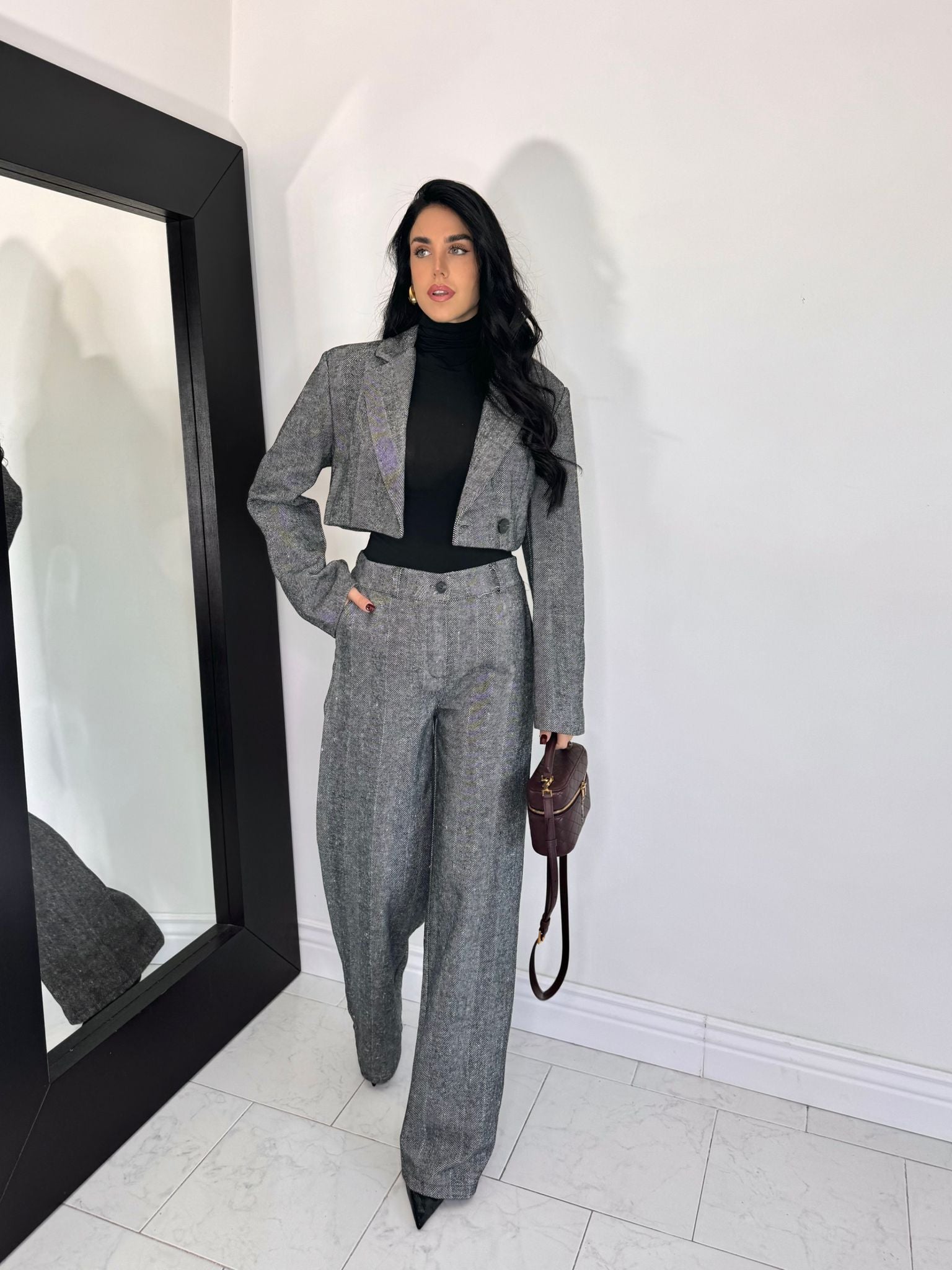 Pantalone lovely spigato