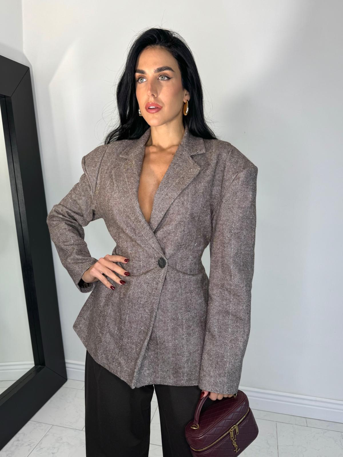 Blazer perfect marrone