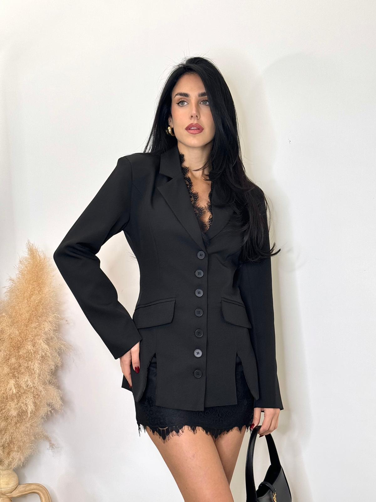 Mini-tailleur blazer+gonna pantaloncino