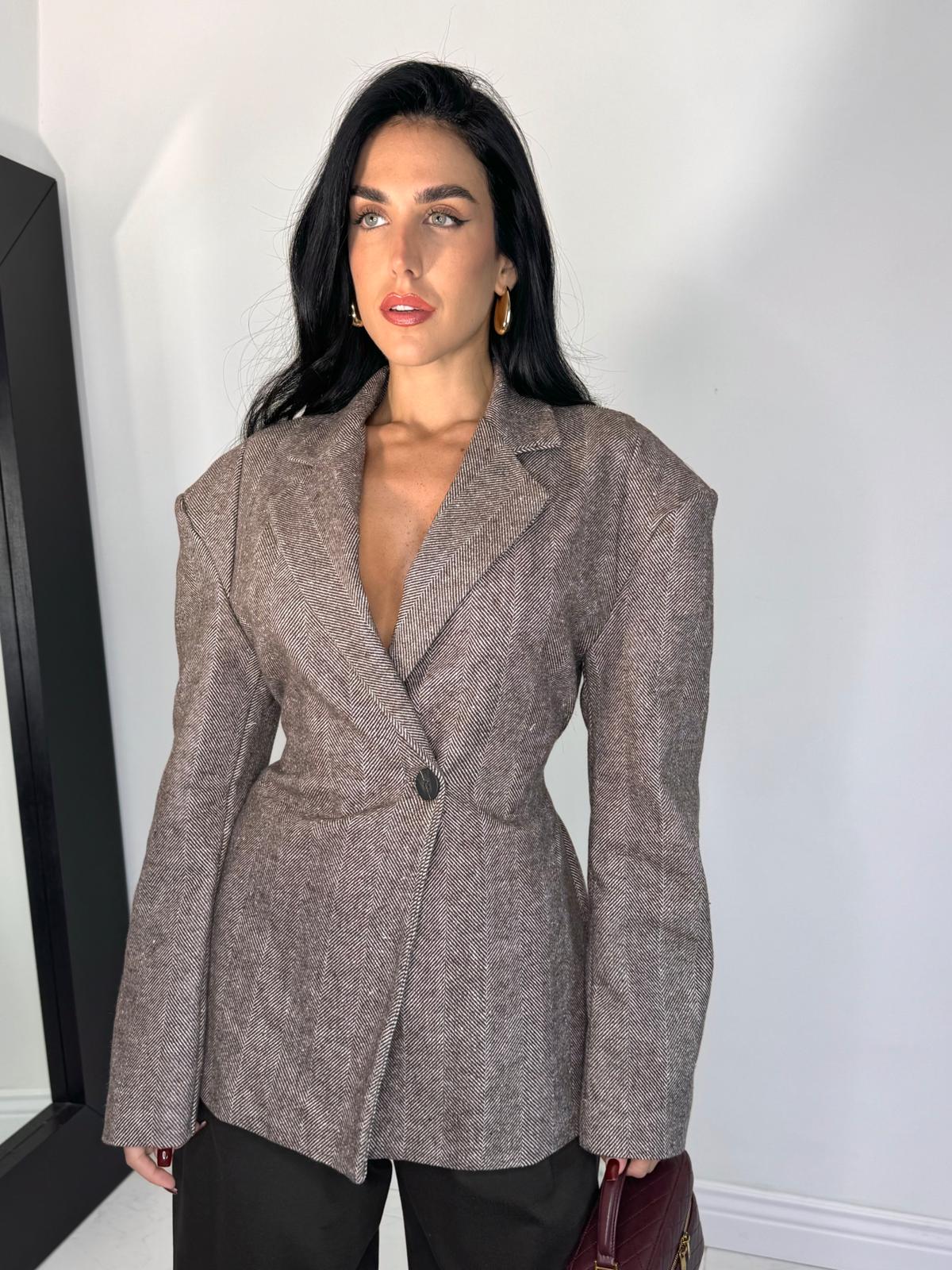 Blazer perfect marrone