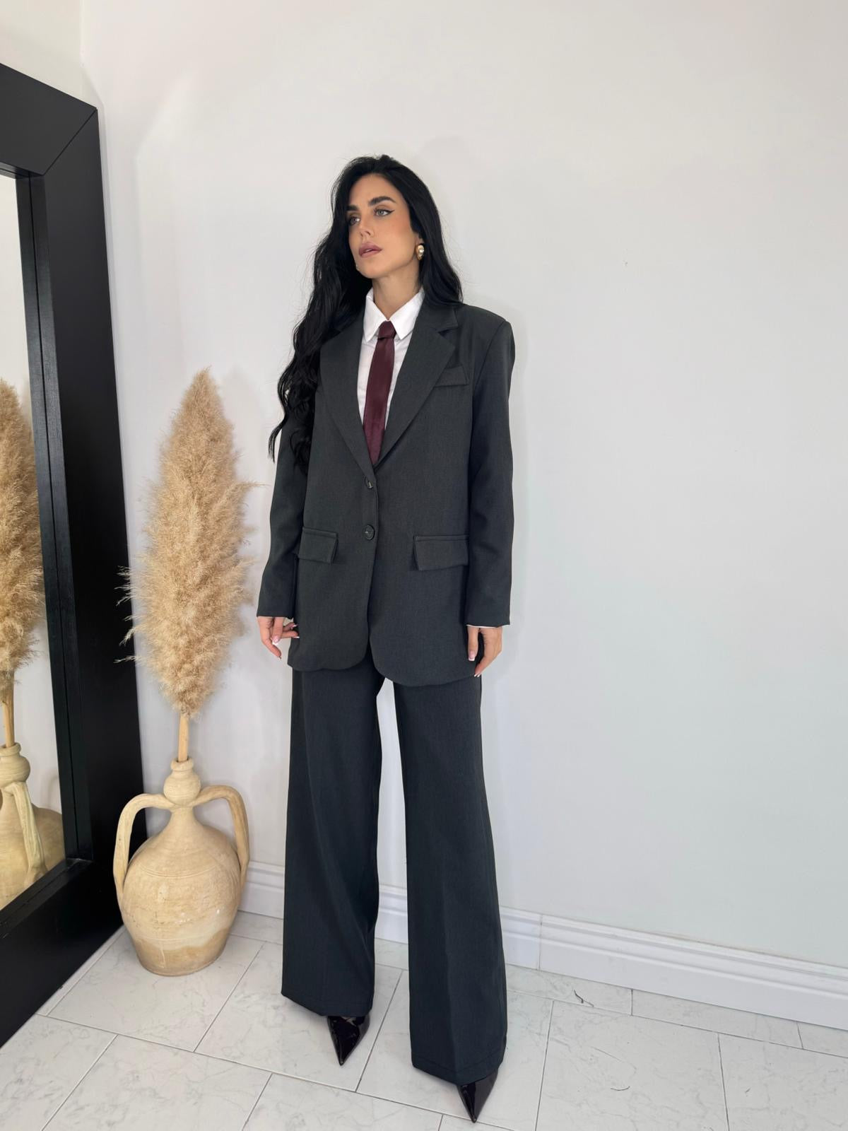 Tailleur imperdibile grigio