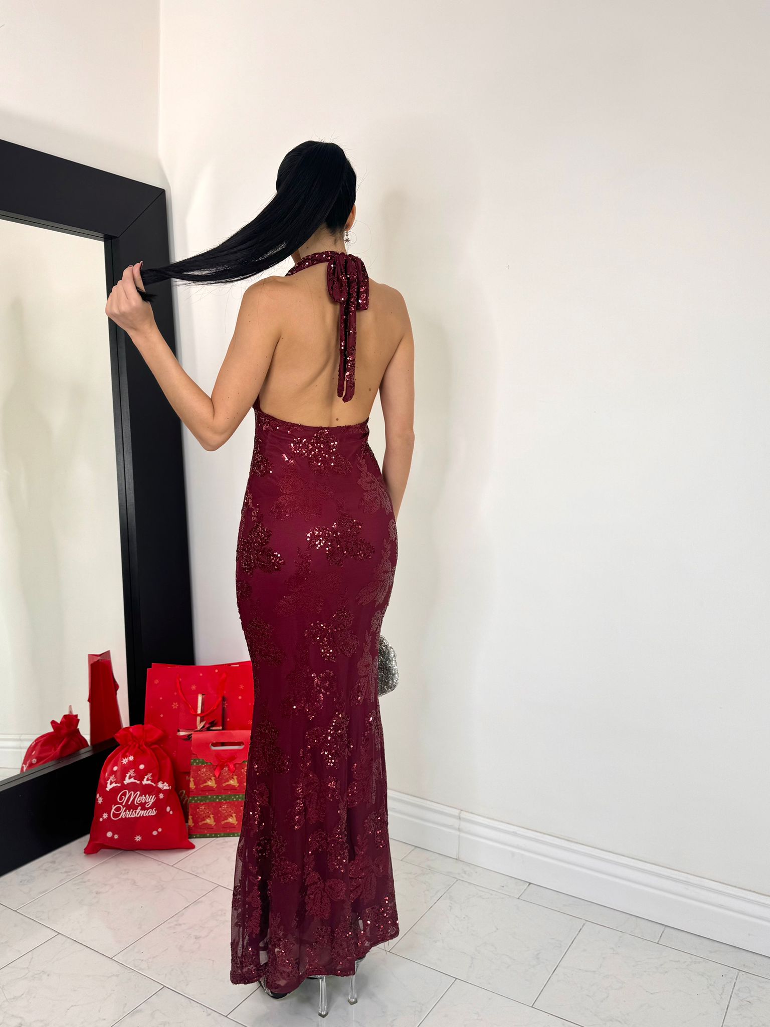 Abito luminance bordeaux