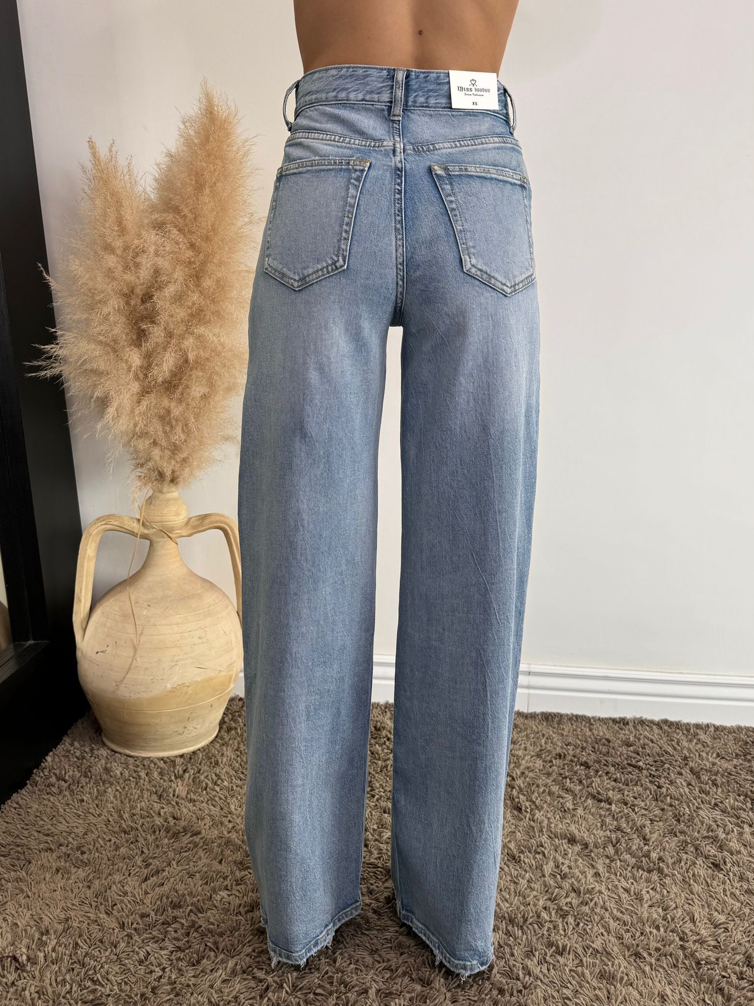Jeans essencial denim chiaro