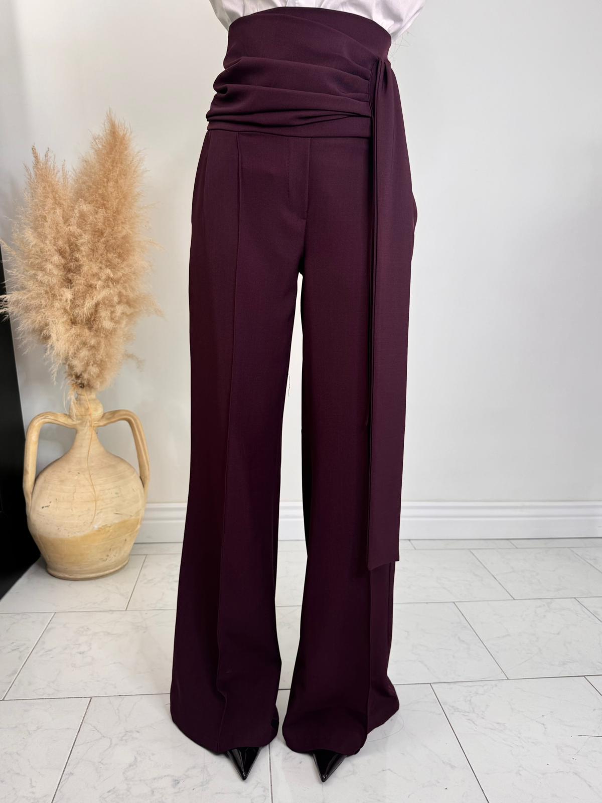 Pantalone Classic bordeaux