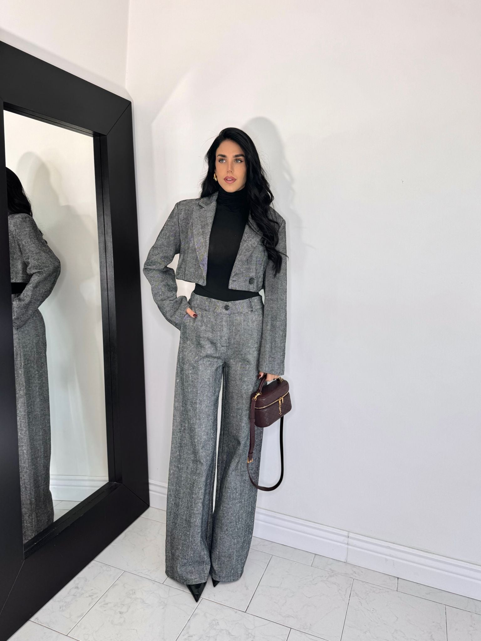 Pantalone lovely spigato