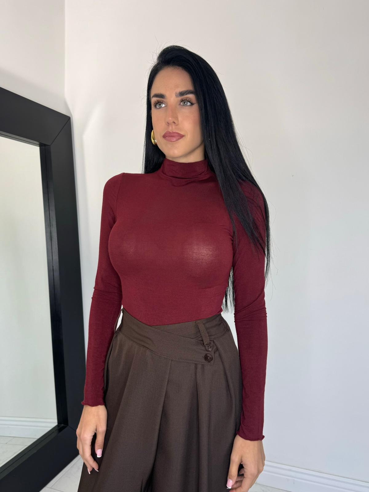 Maglia intimiss bordeaux