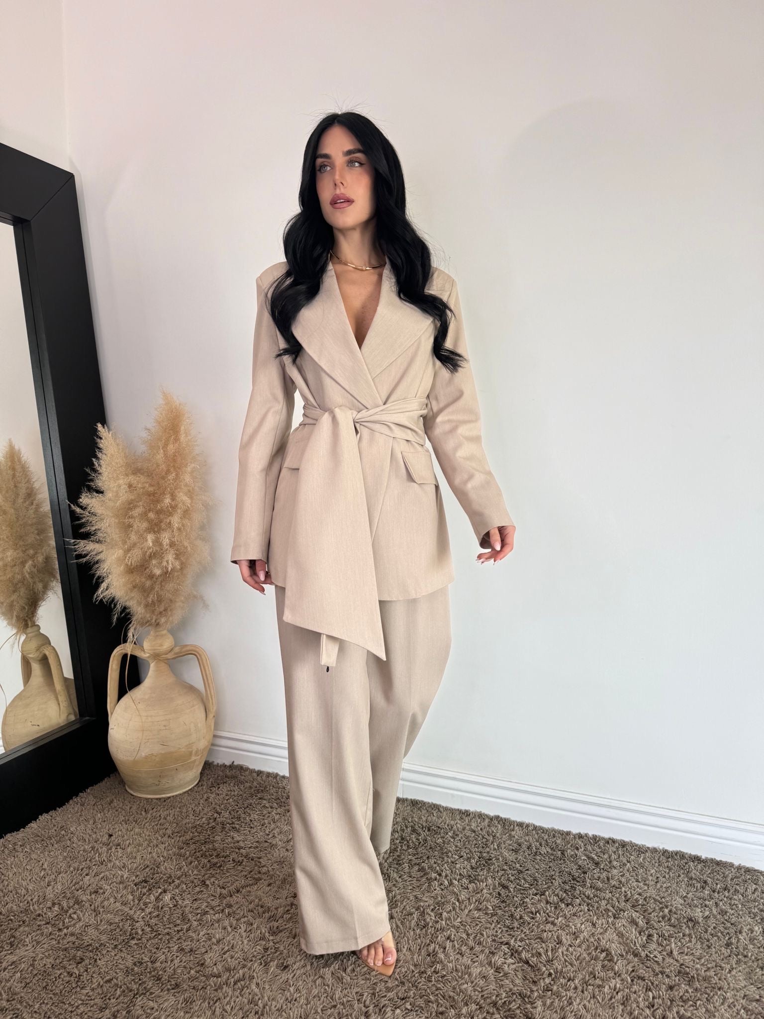 Tailleur exclusive beige