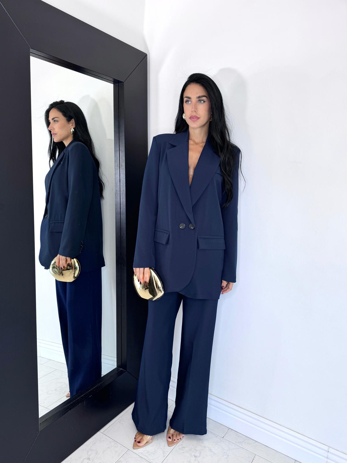 Tailleur impazzirete blu