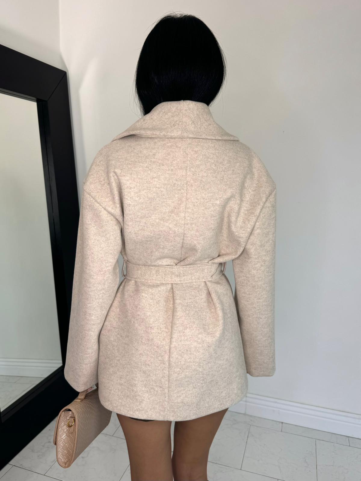 Cappotto Olivia beige