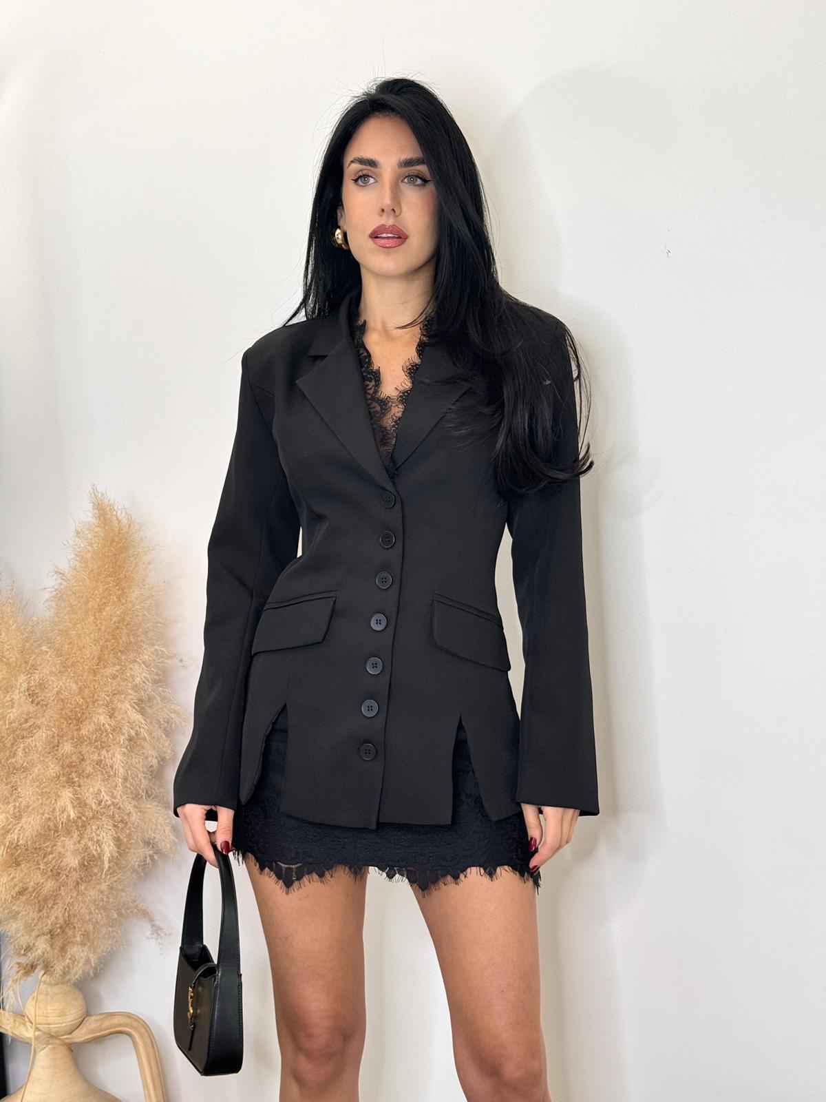 Mini-tailleur blazer+gonna pantaloncino