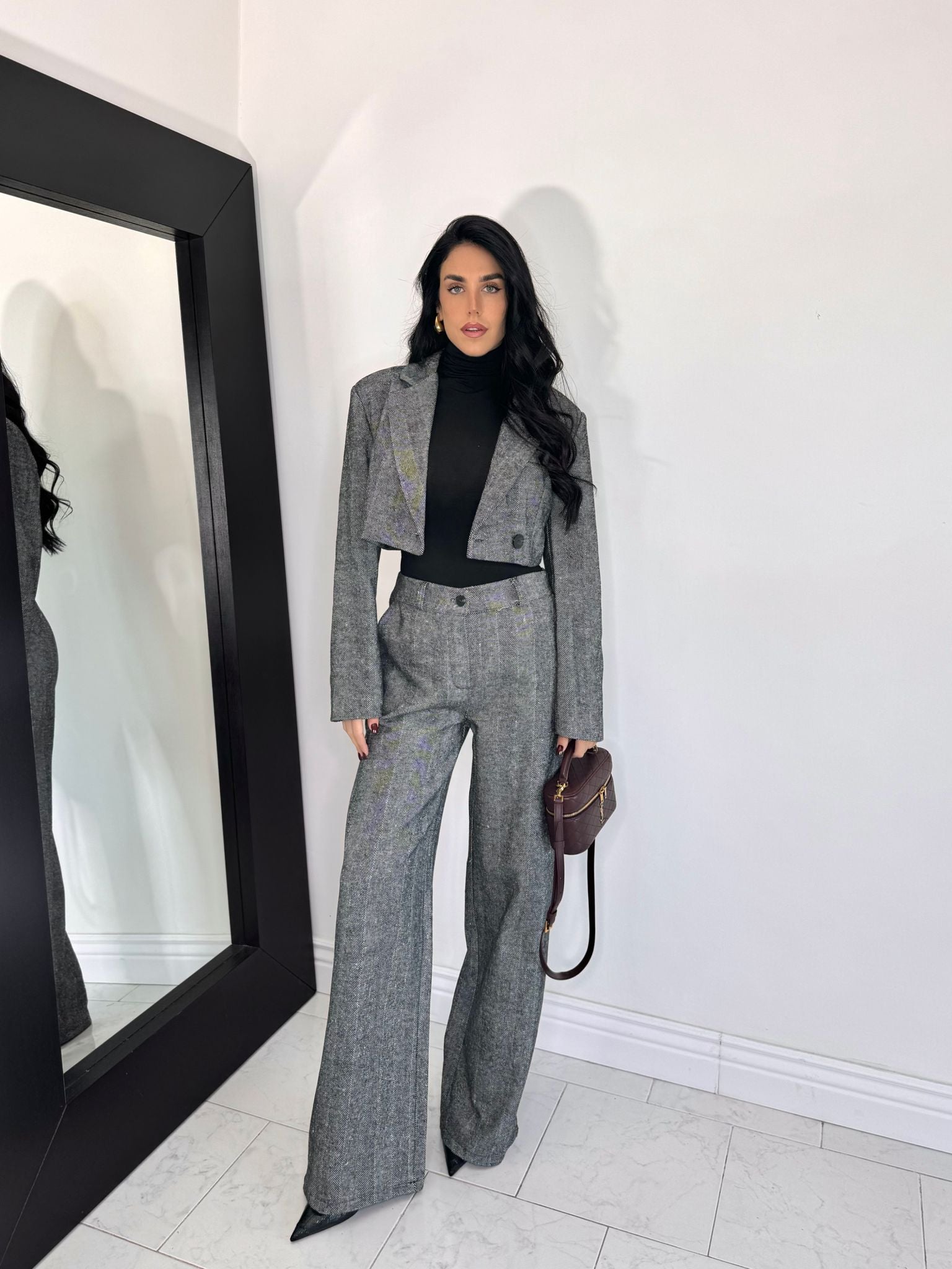 Pantalone lovely spigato