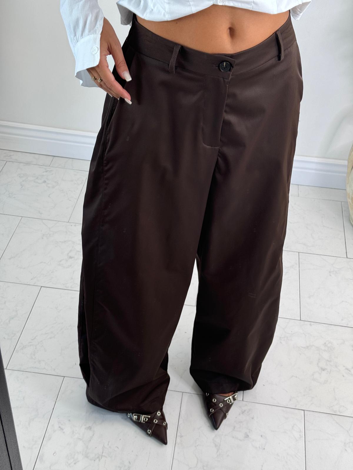 Pantalone satin