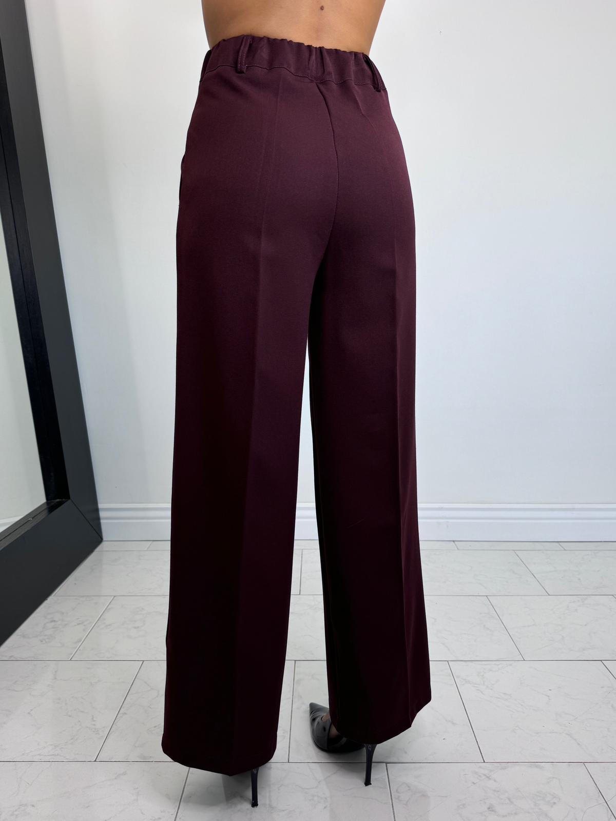 Tailleur formidable bordeaux