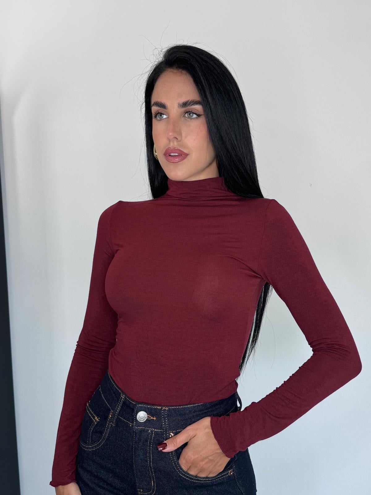 Maglia intimiss bordeaux