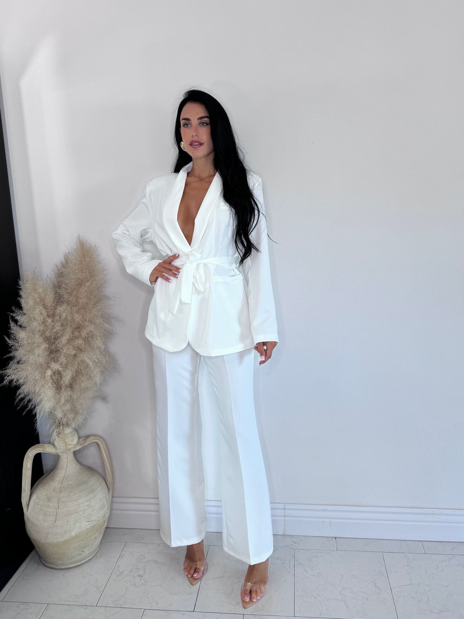 Tailleur classic white
