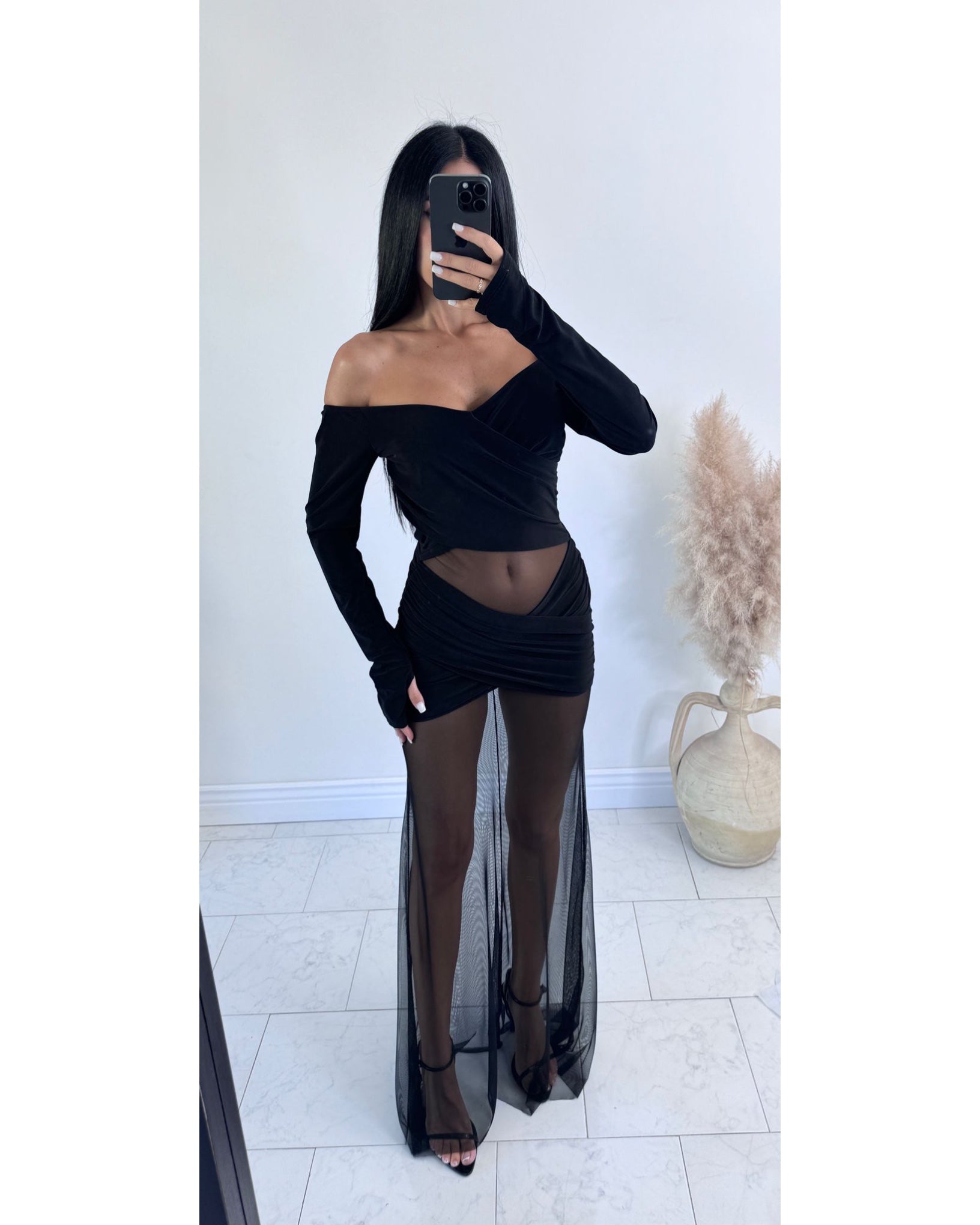 Abito lady nero