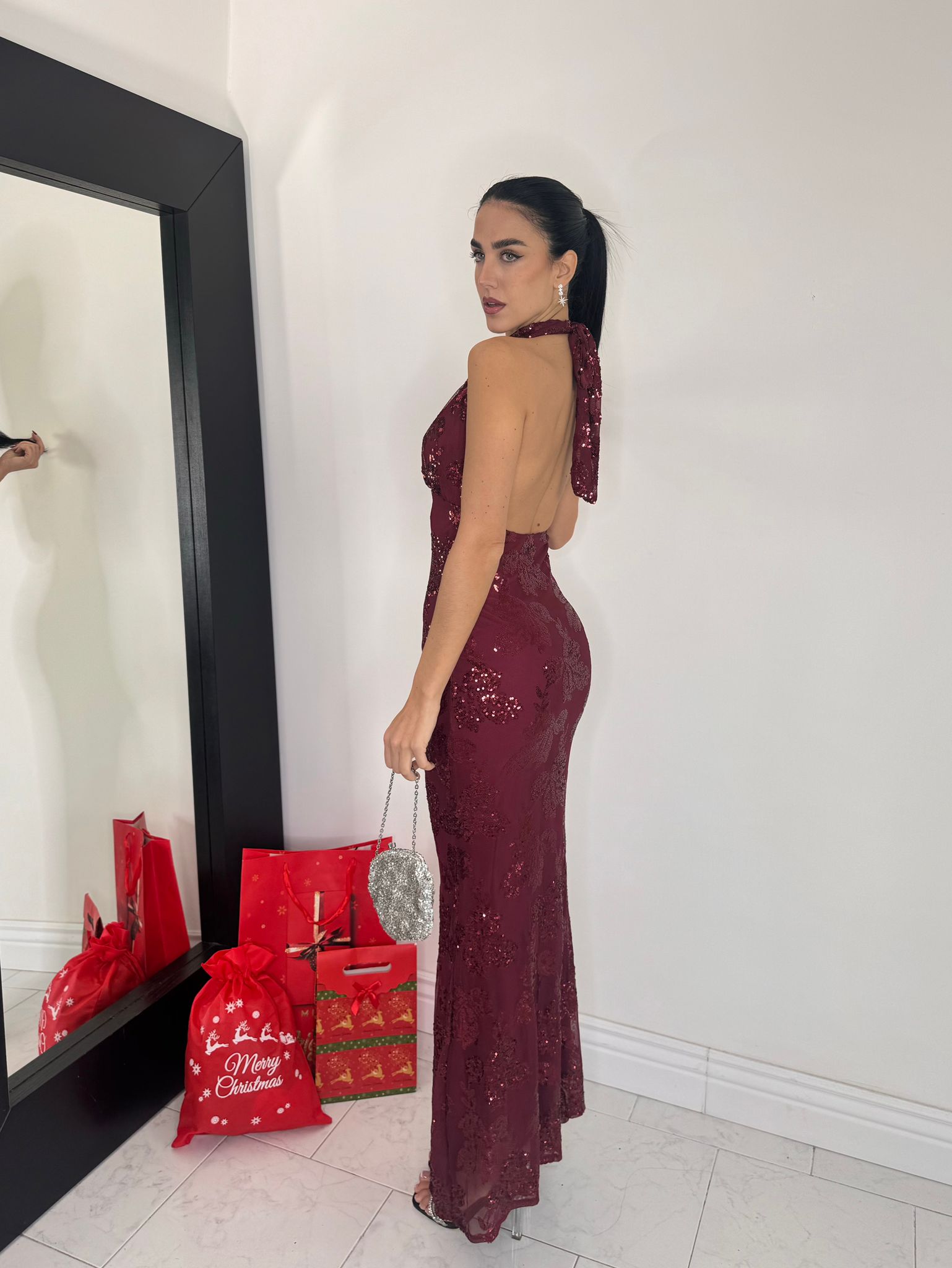Abito luminance bordeaux