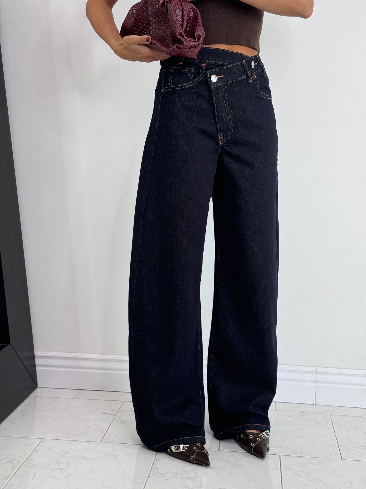 Jeans imperdibile balloon