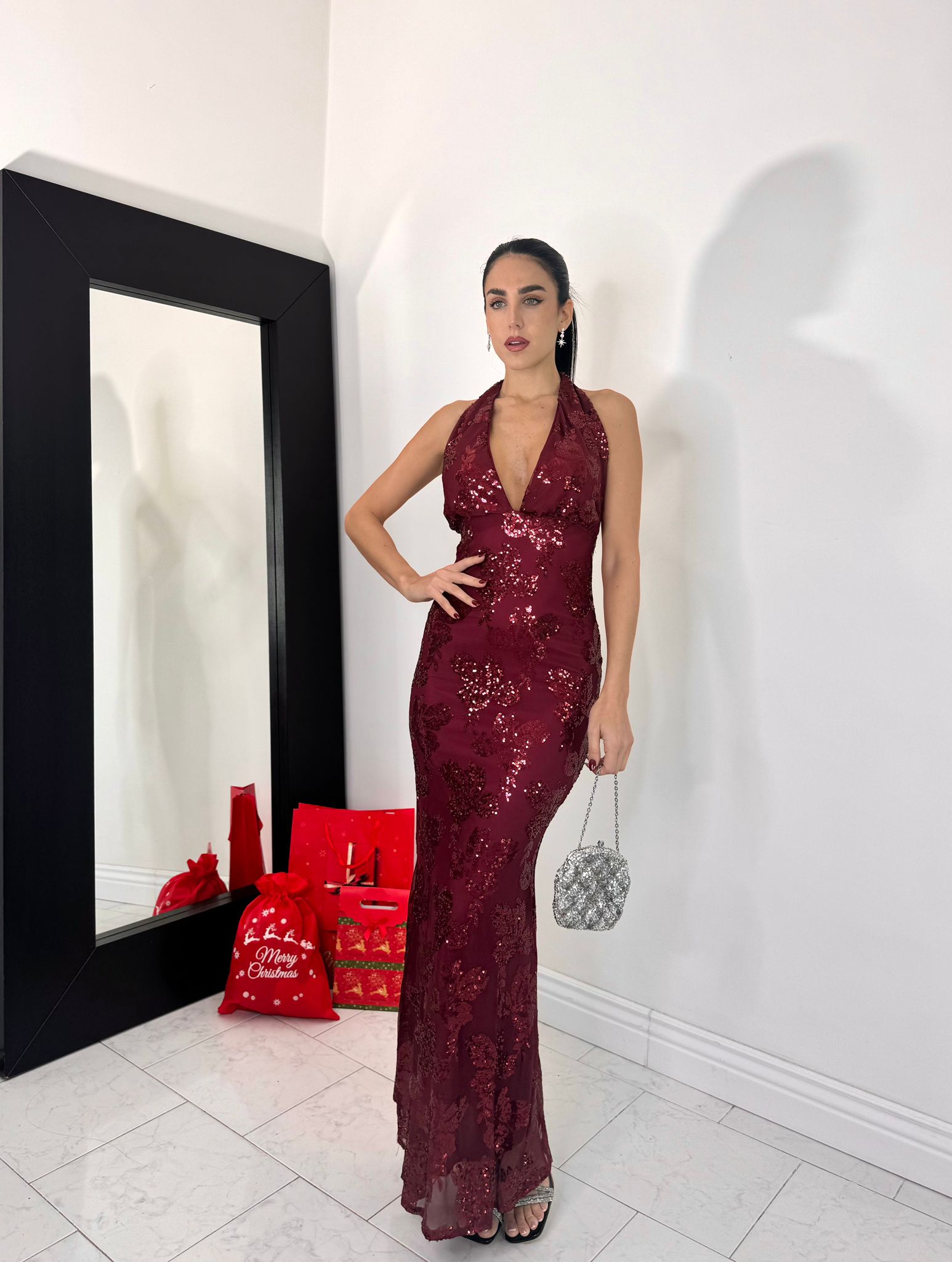 Abito luminance bordeaux