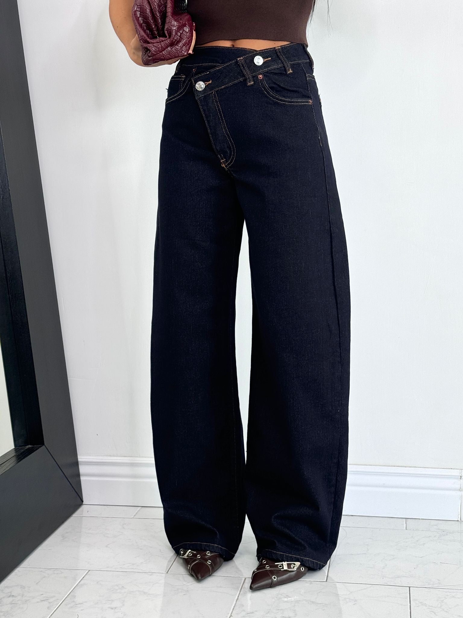 Jeans imperdibile balloon