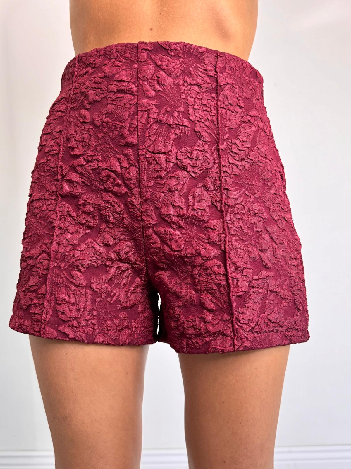 Cord set chic bordeaux