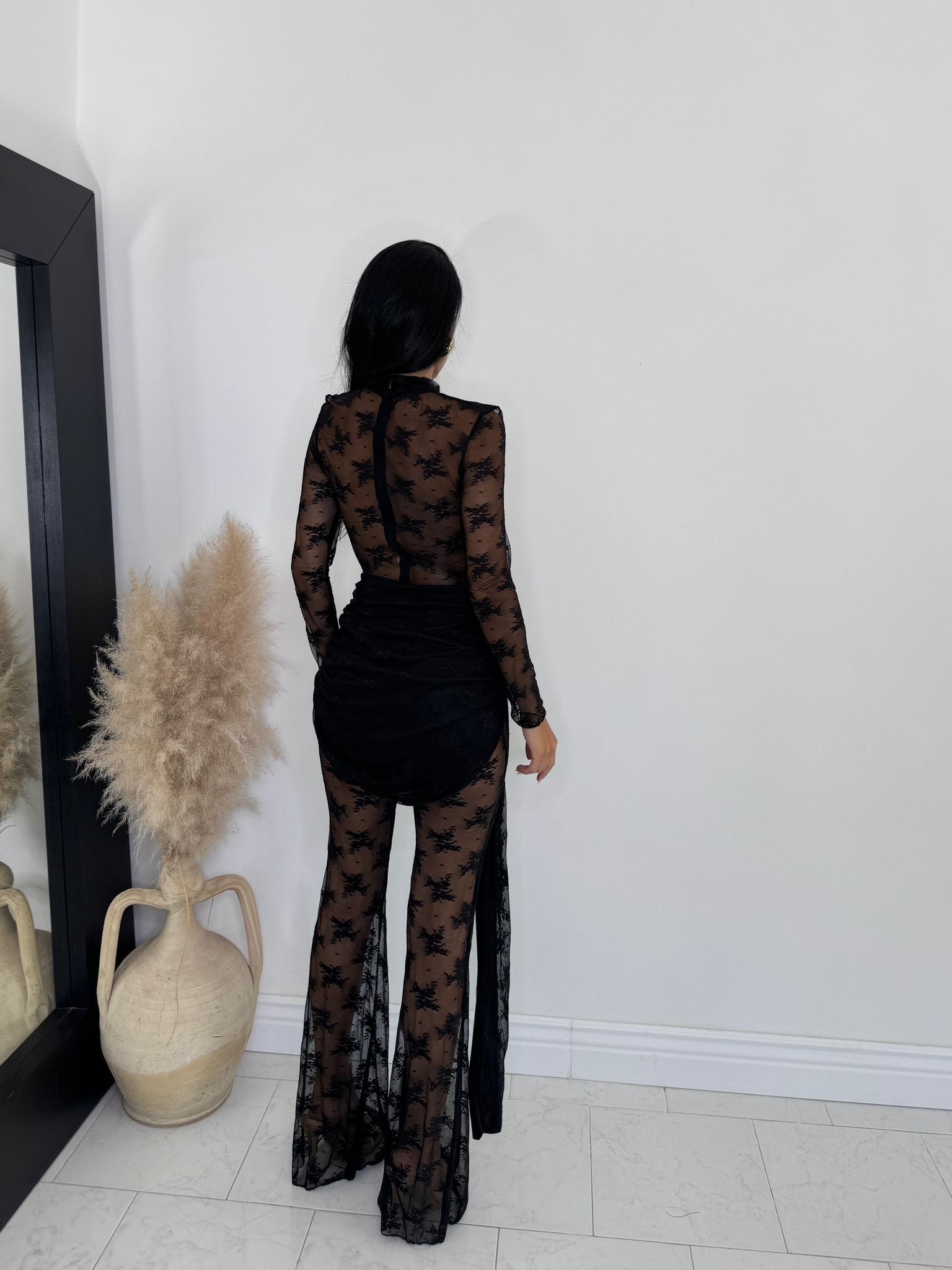 Jumpsuit pizzo