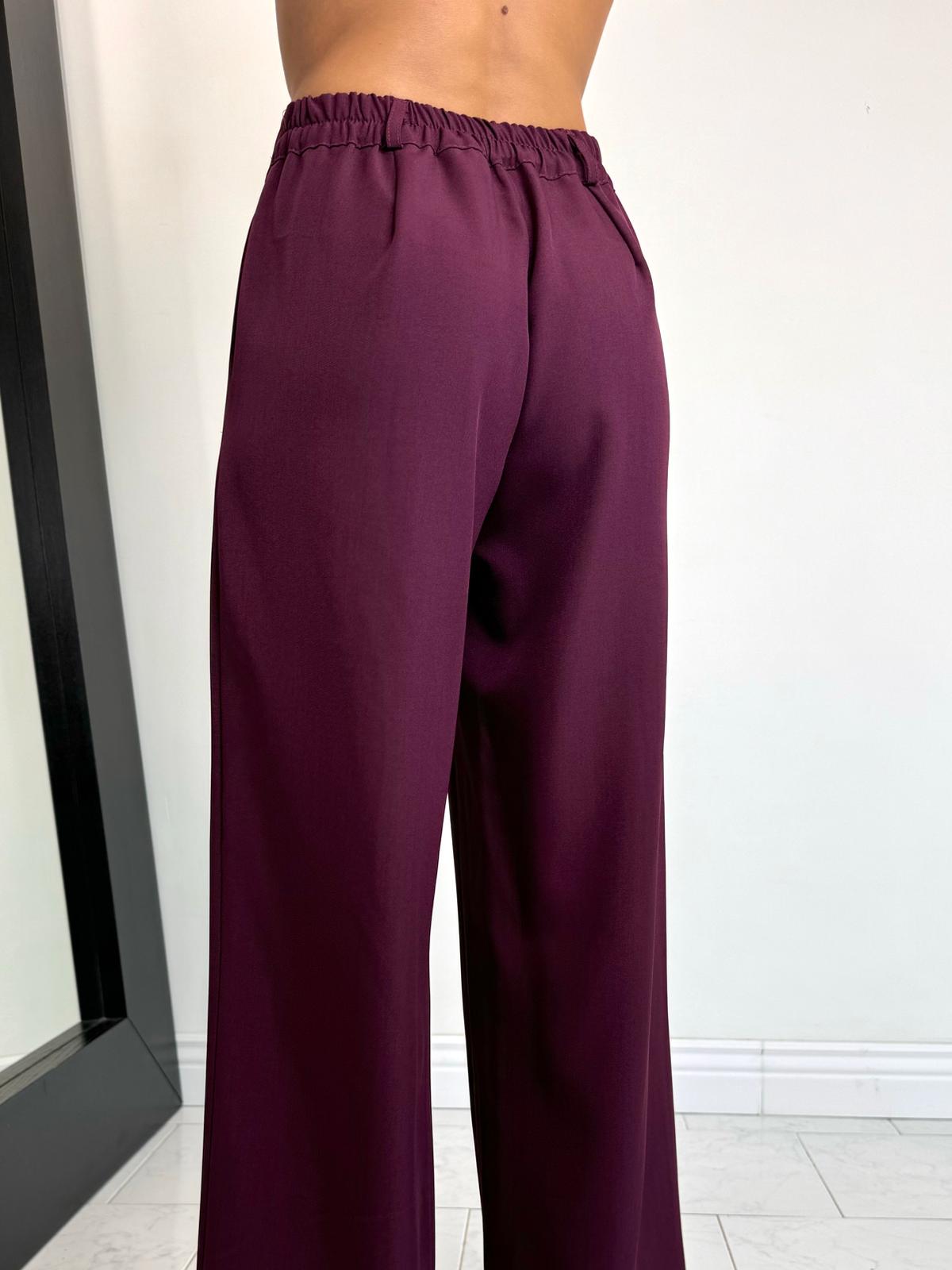 Cord set Diana bordeaux