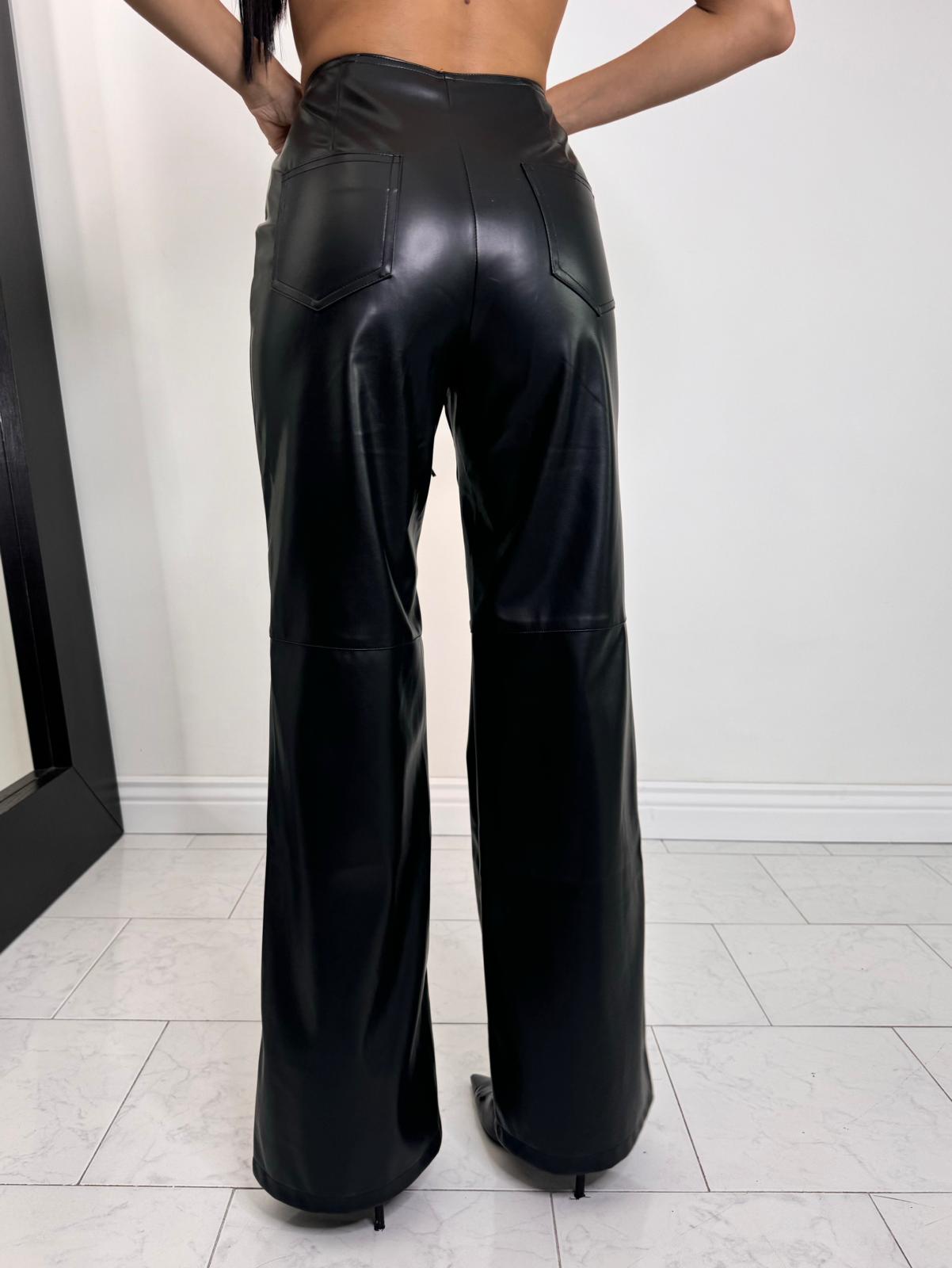 Pantalone incrocio nero