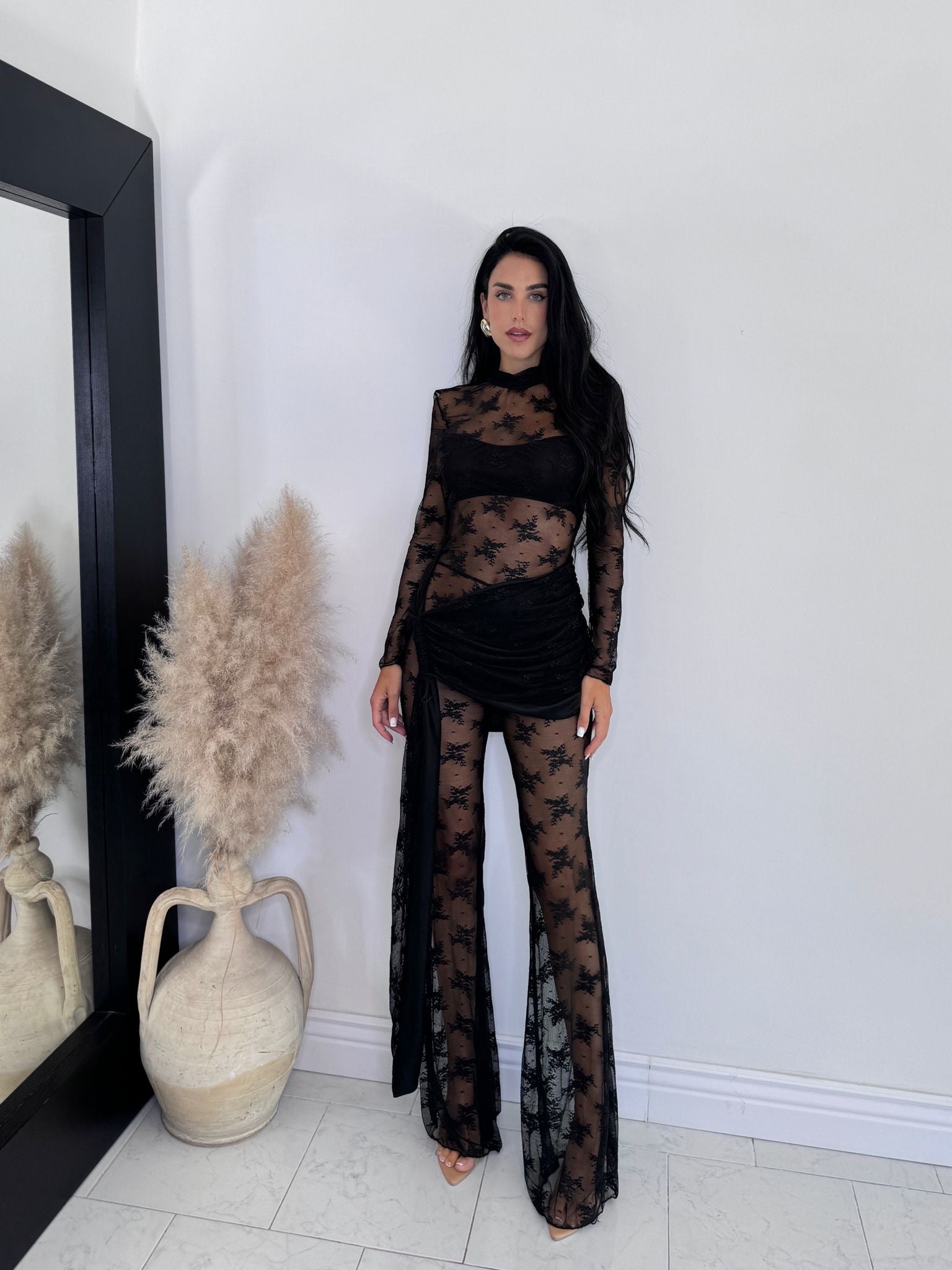 Jumpsuit pizzo