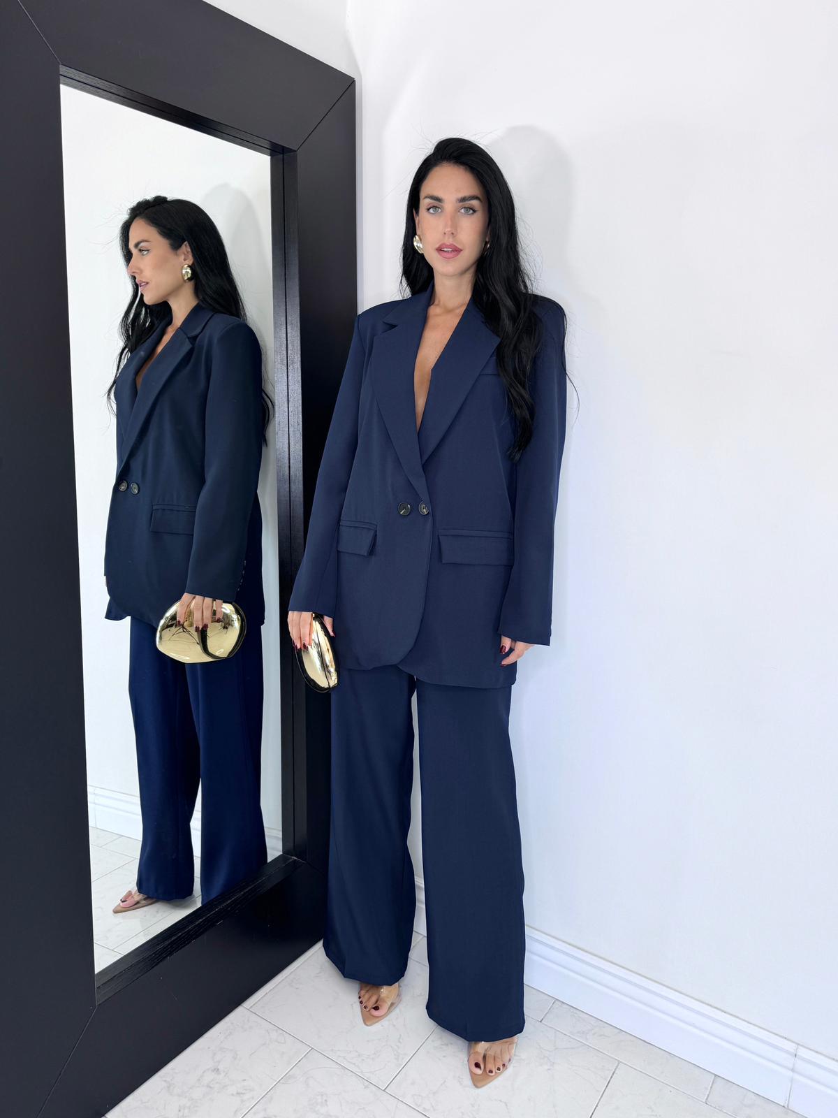 Tailleur impazzirete blu