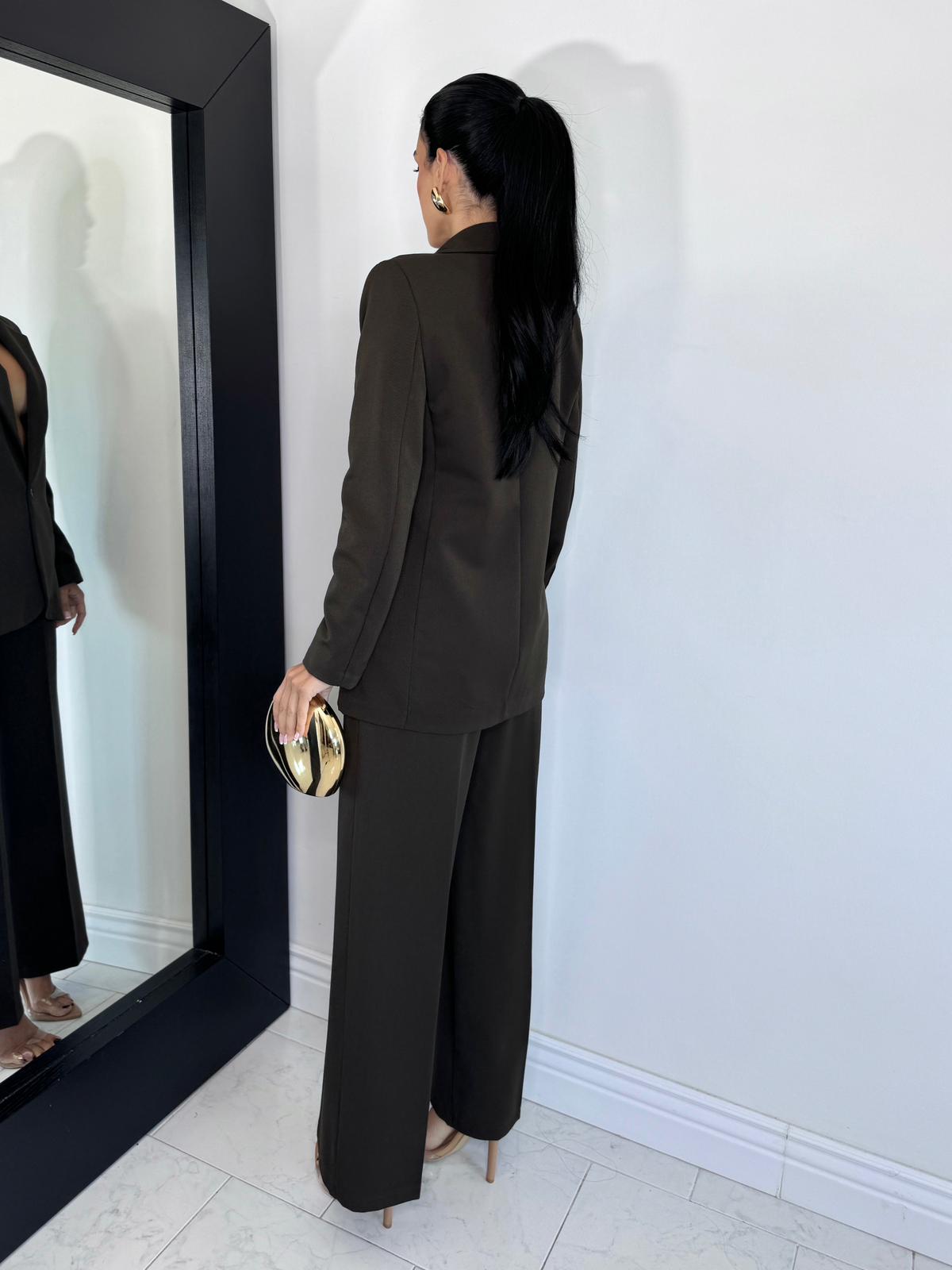 Tailleur formidable marrone