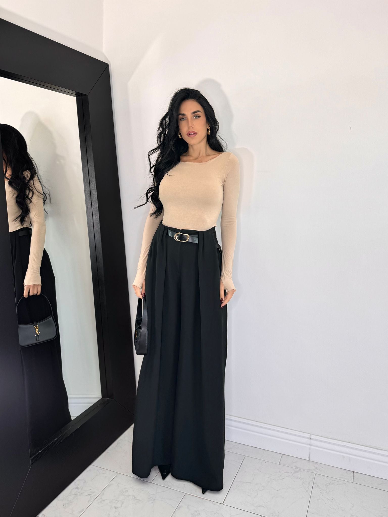 Pantalone Federica nero