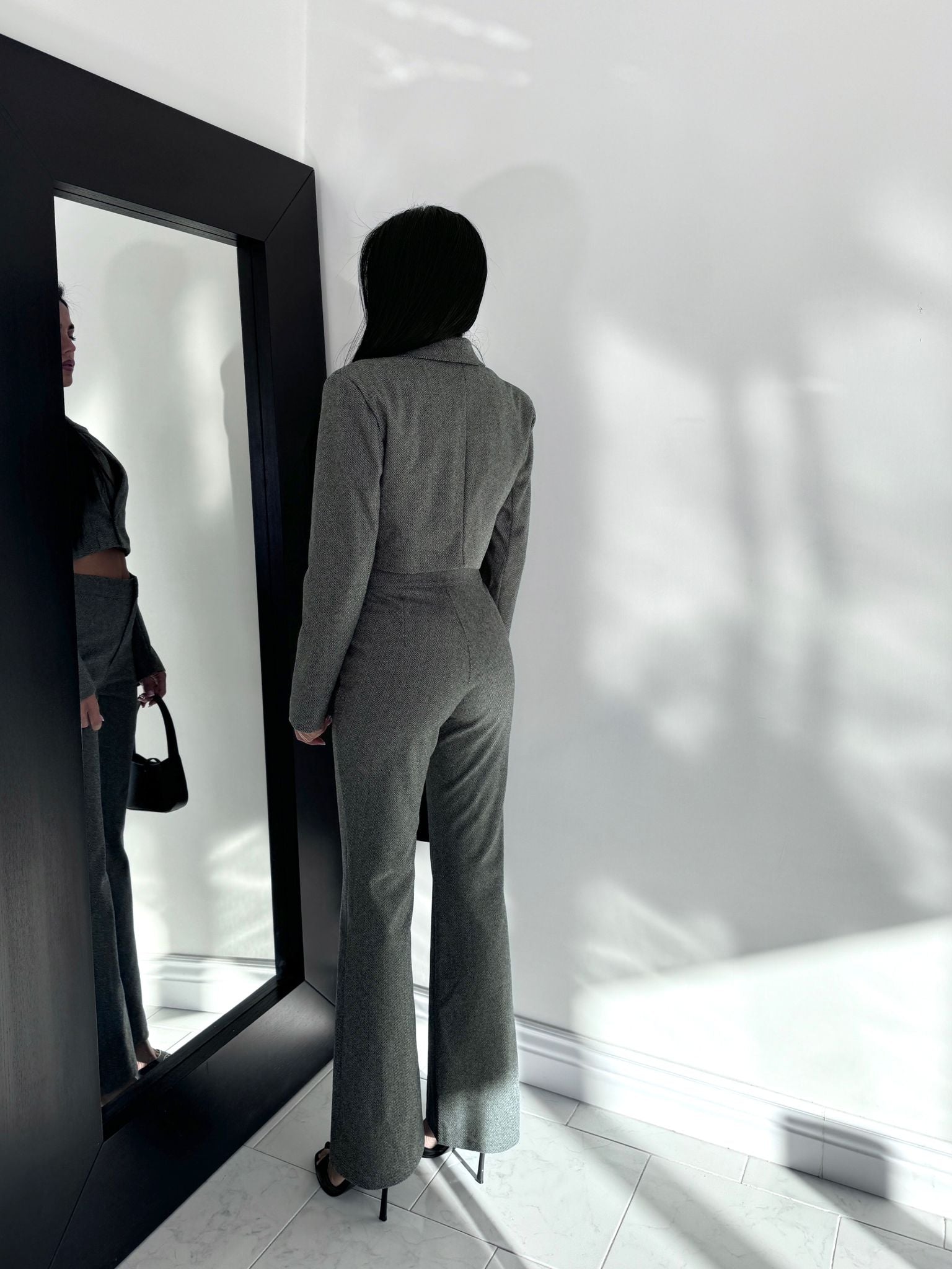 Cord set paris grigio