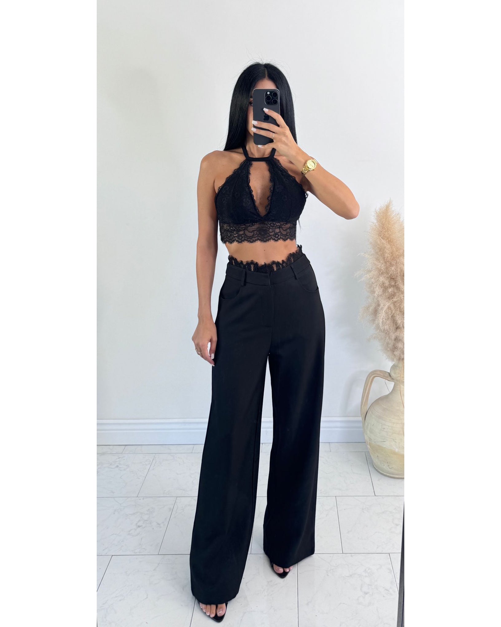 Pantalone classic black