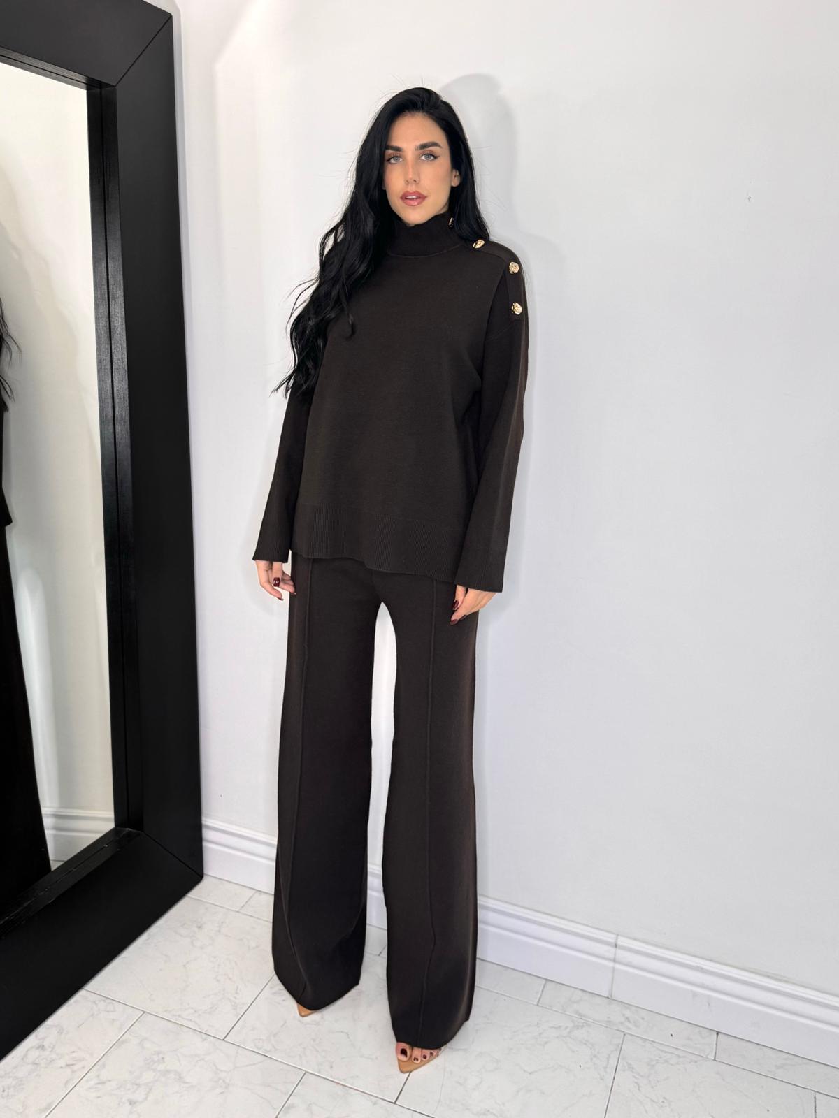 Cord set essence marrone