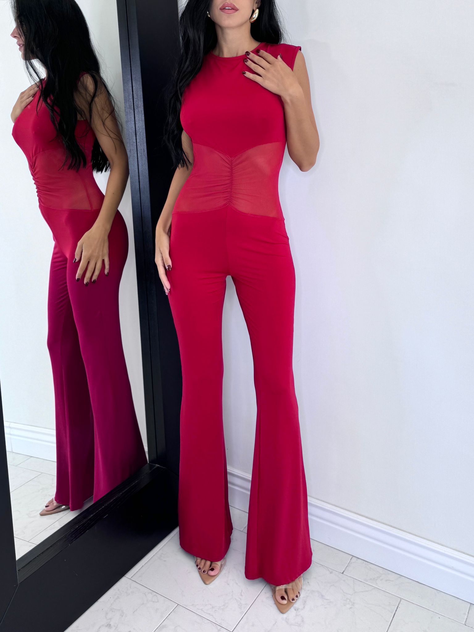 Jumpsuit trasparenze