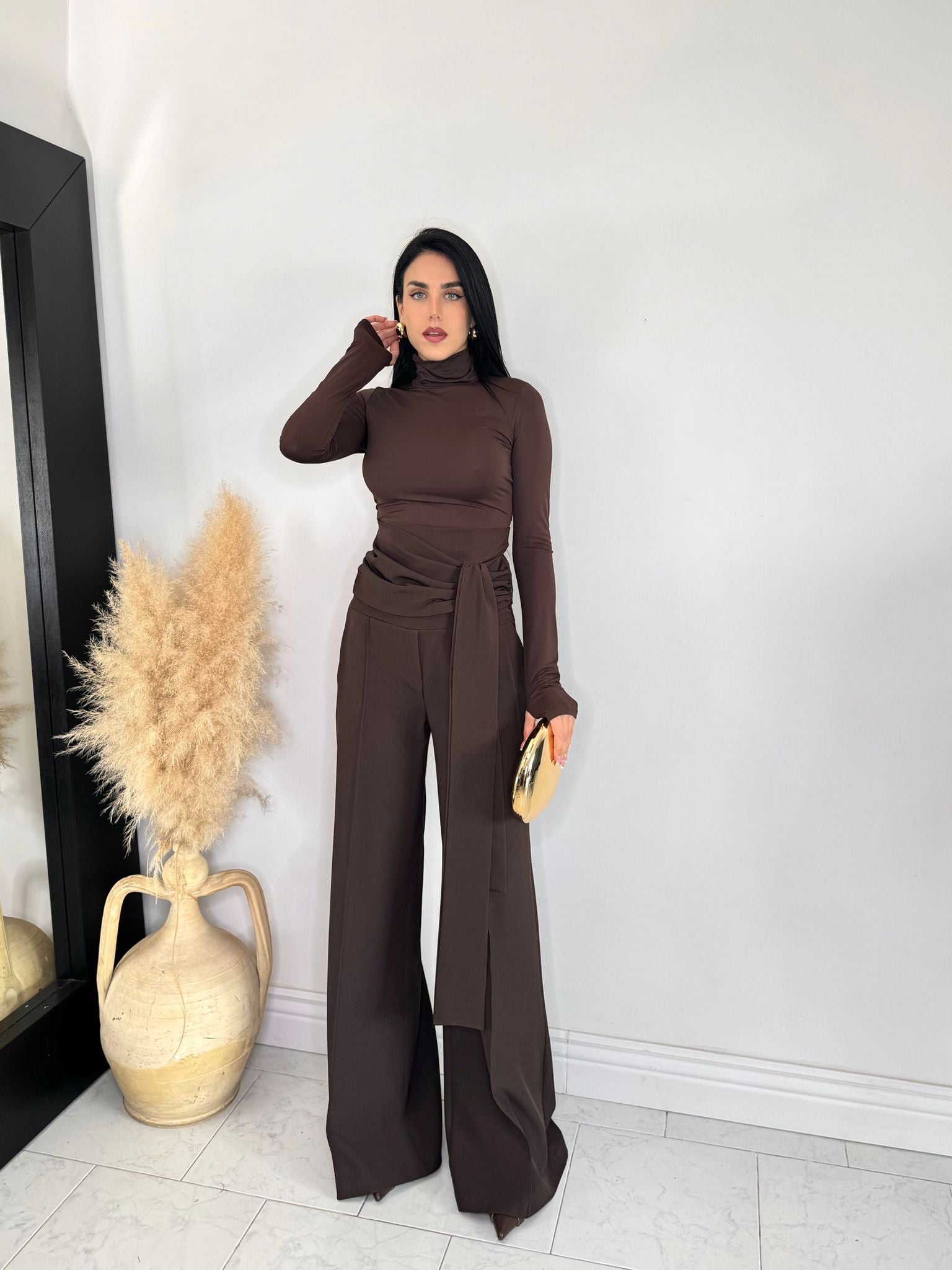 Pantalone Classic marrone