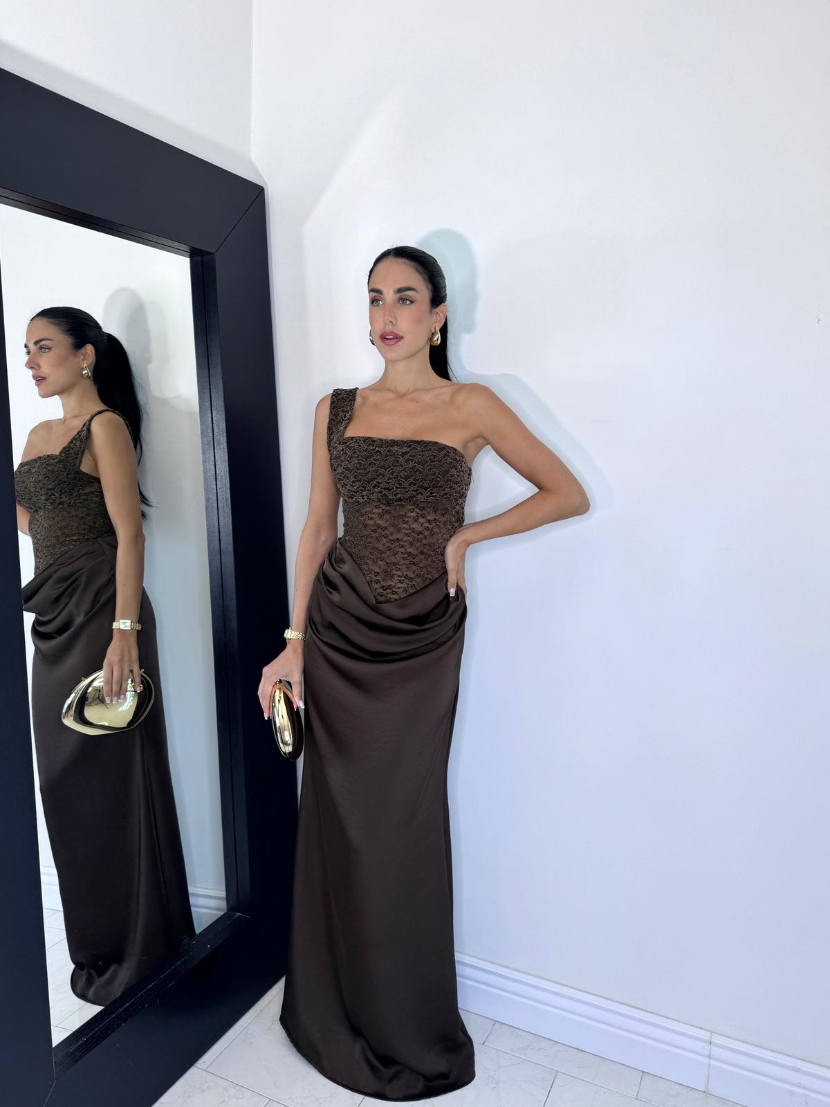 Abito elegant marrone