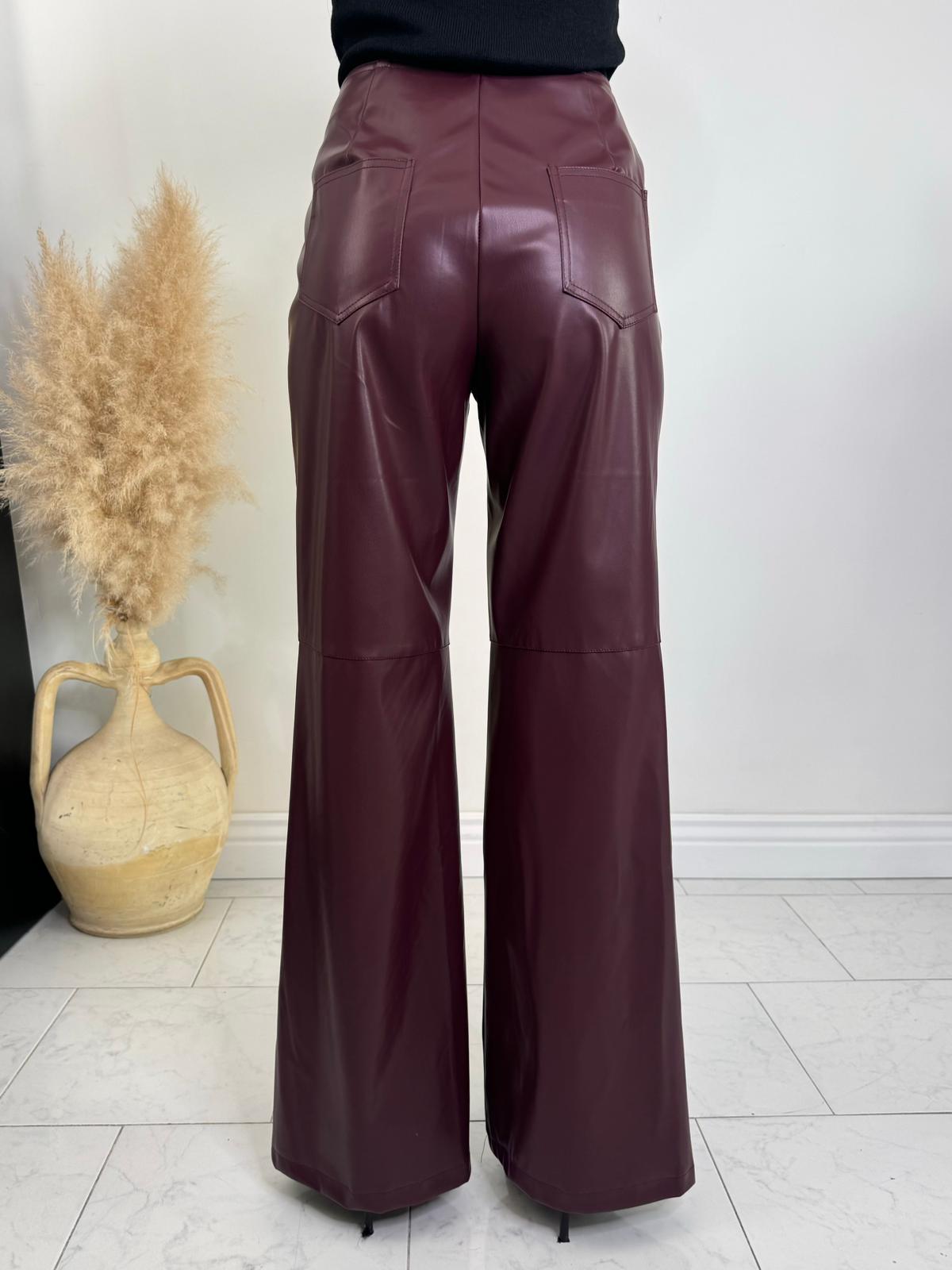 Pantalone livia bordeaux