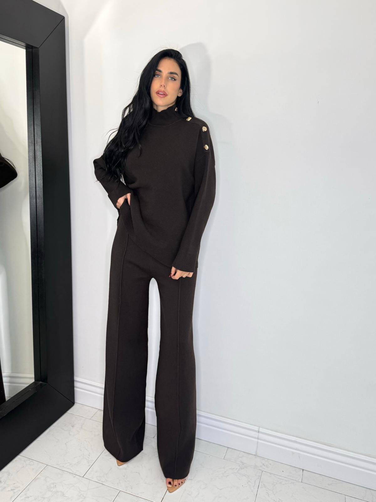 Cord set essence marrone