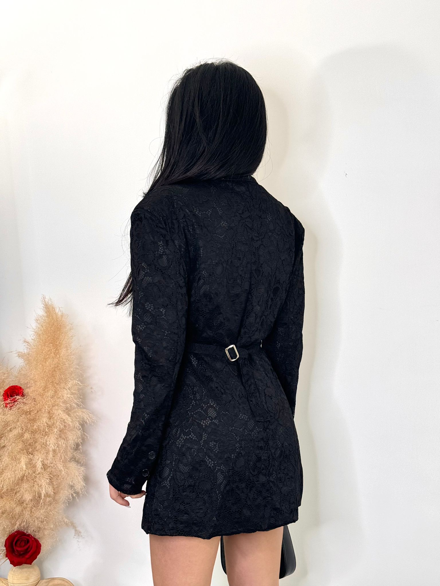 Blazer dress pizzo