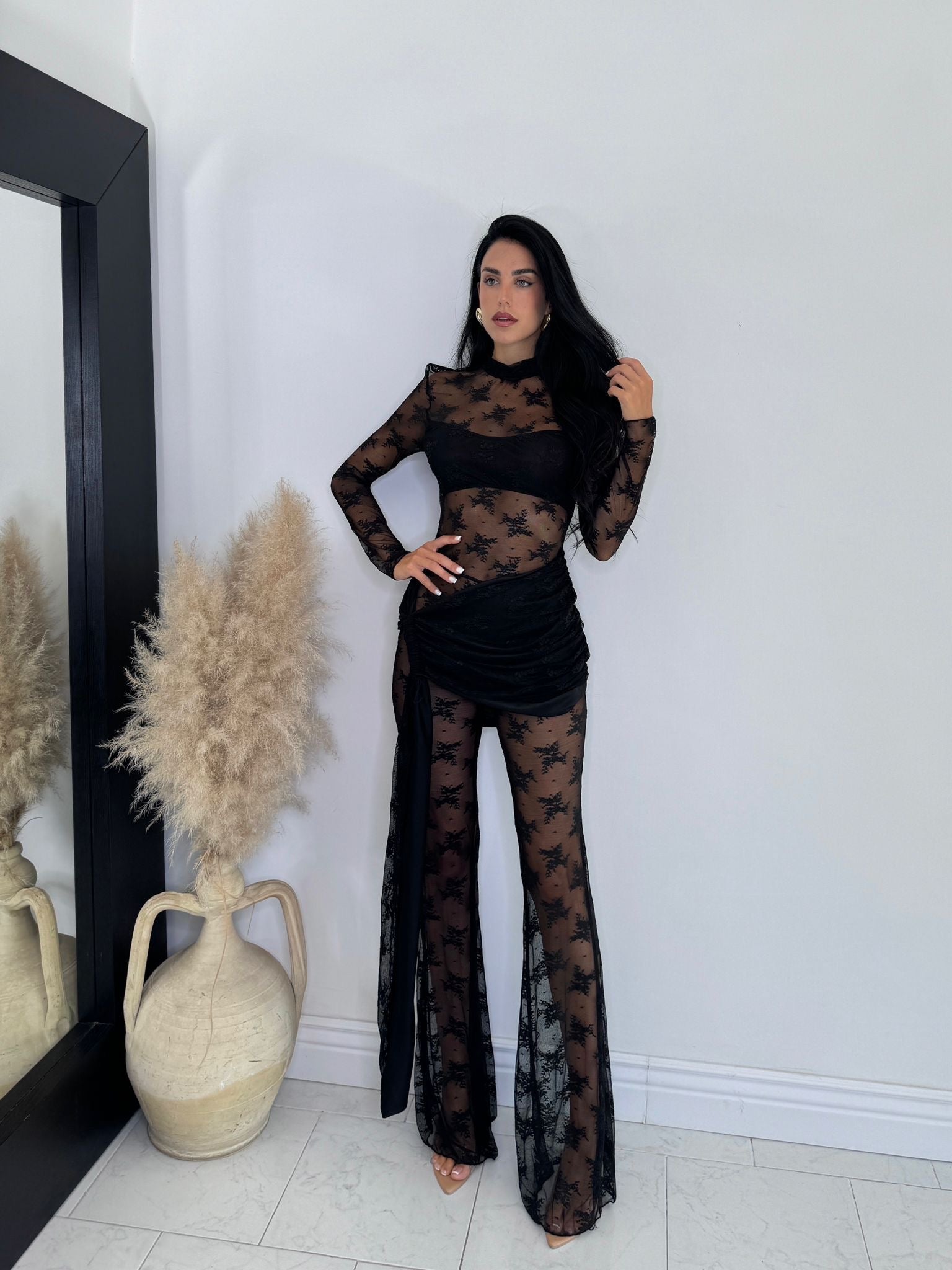 Jumpsuit pizzo