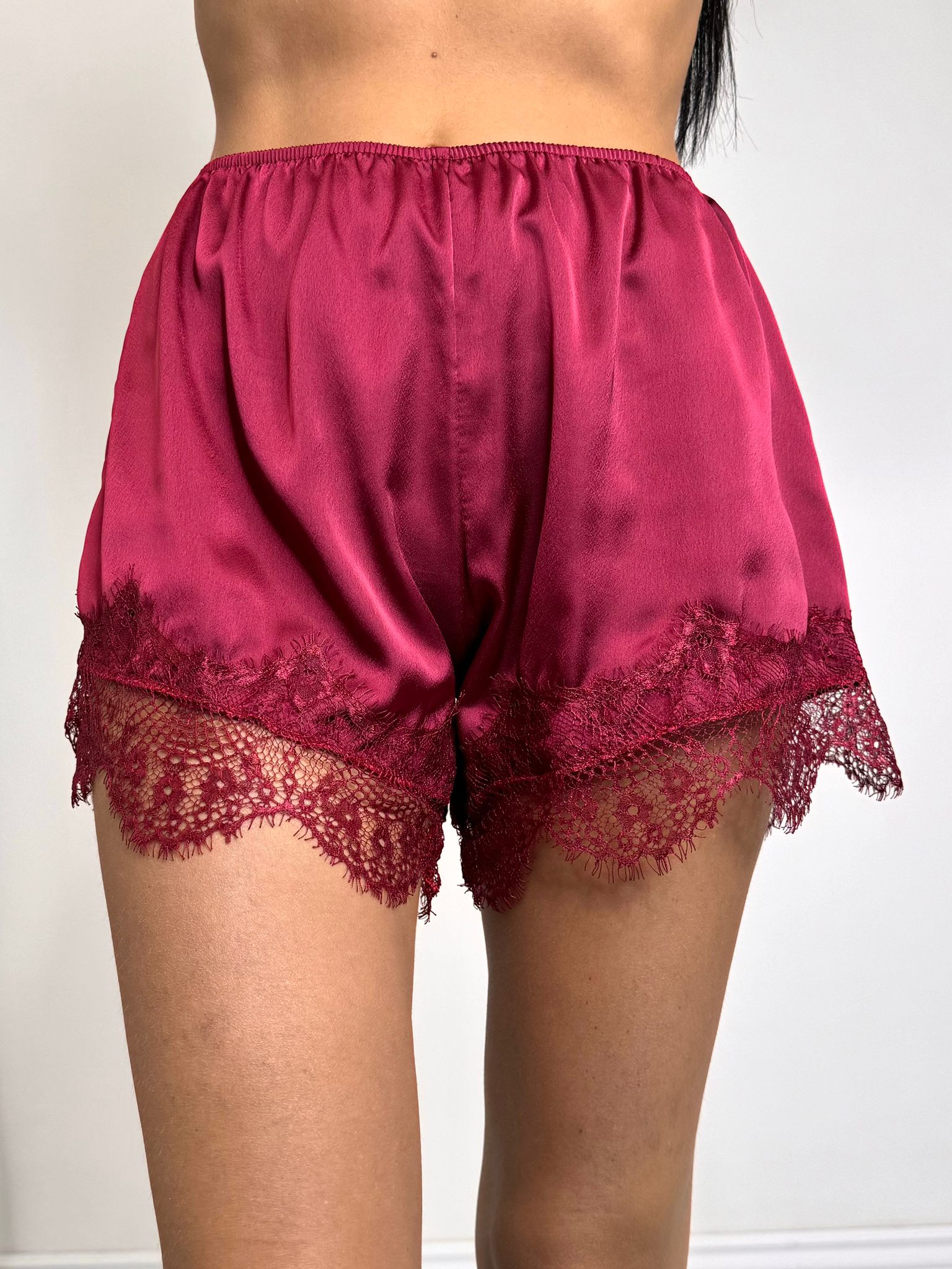 Pantaloncino Prince bordeaux