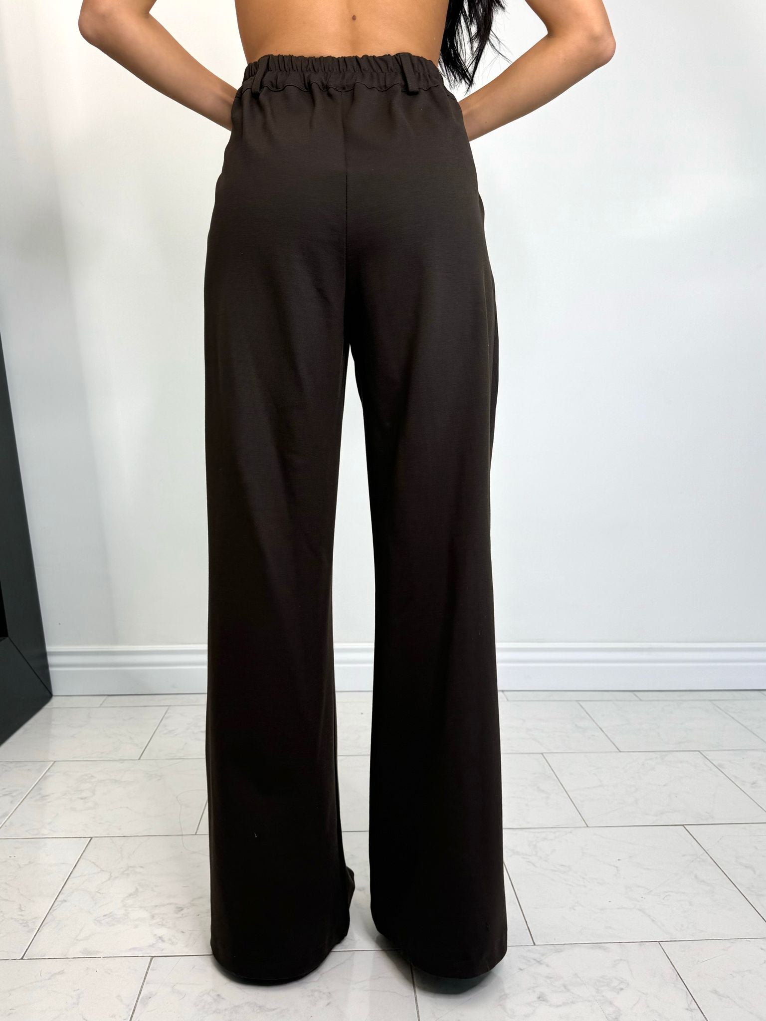 Pantalone carol marrone