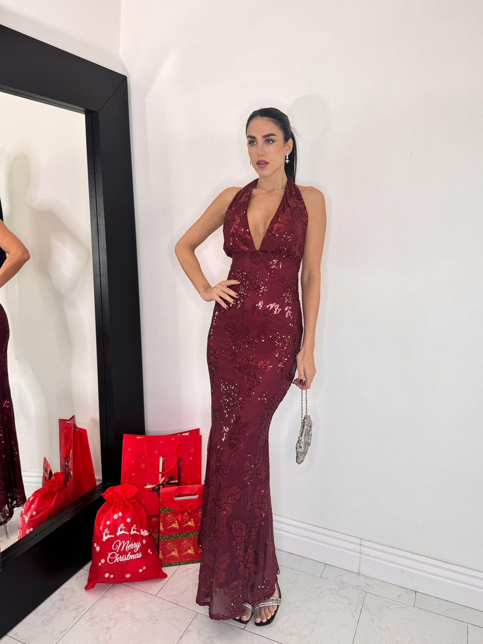 Abito luminance bordeaux