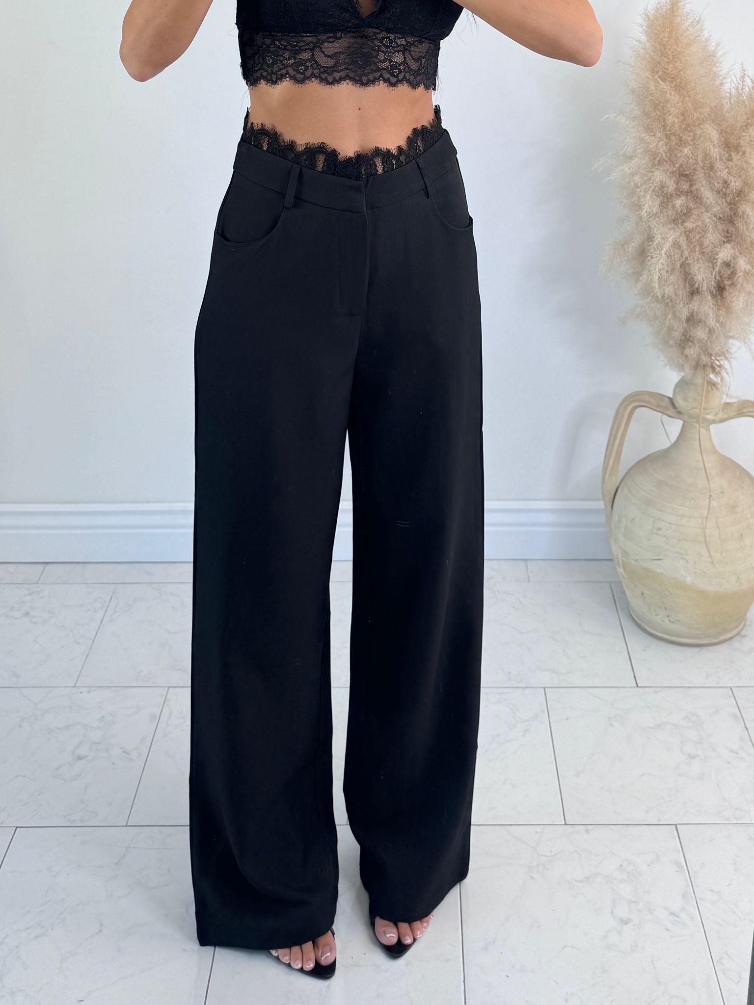 Pantalone classic black