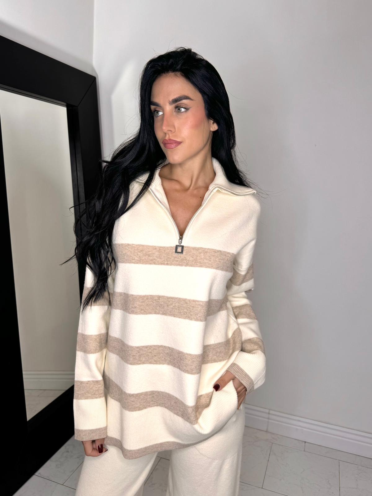 Cord set confy beige