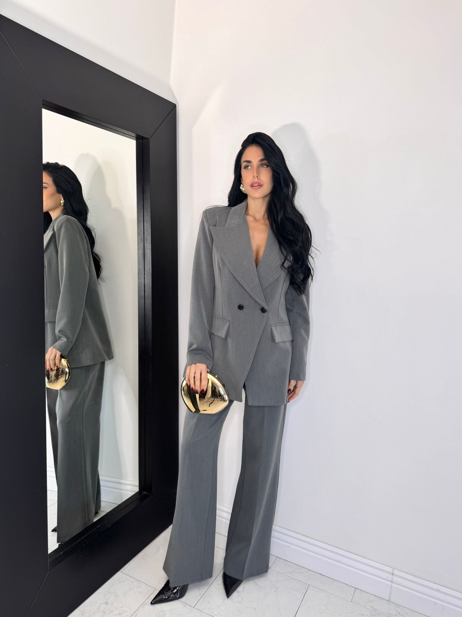 Tailleur exclusive grigio