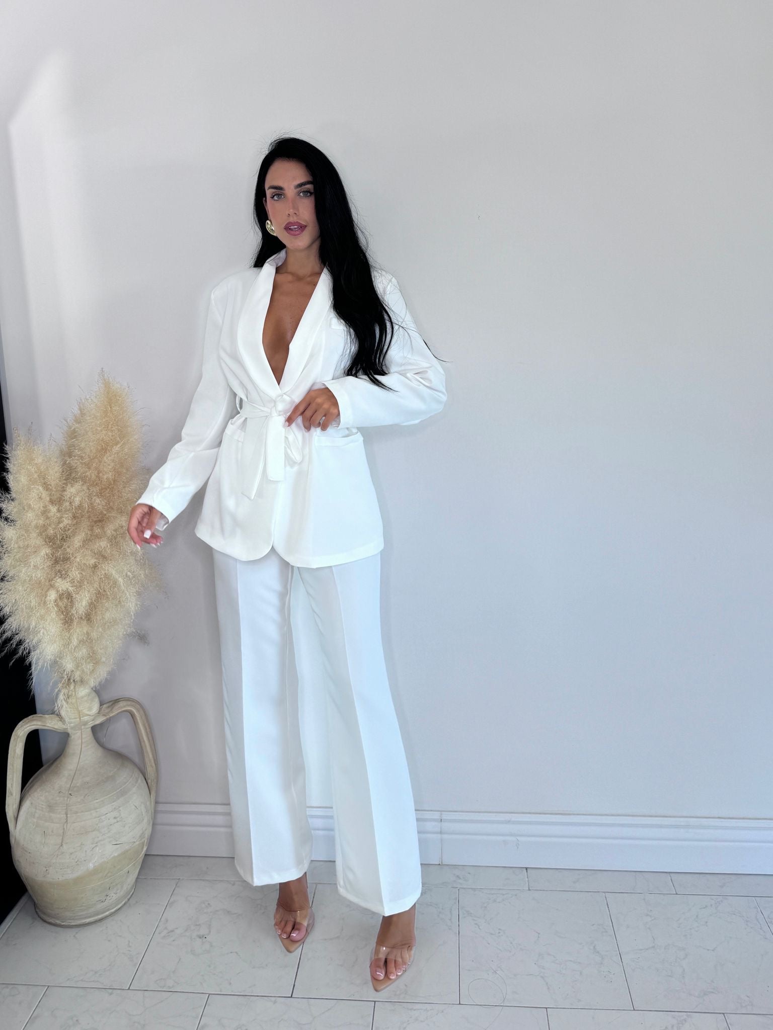 Tailleur classic white